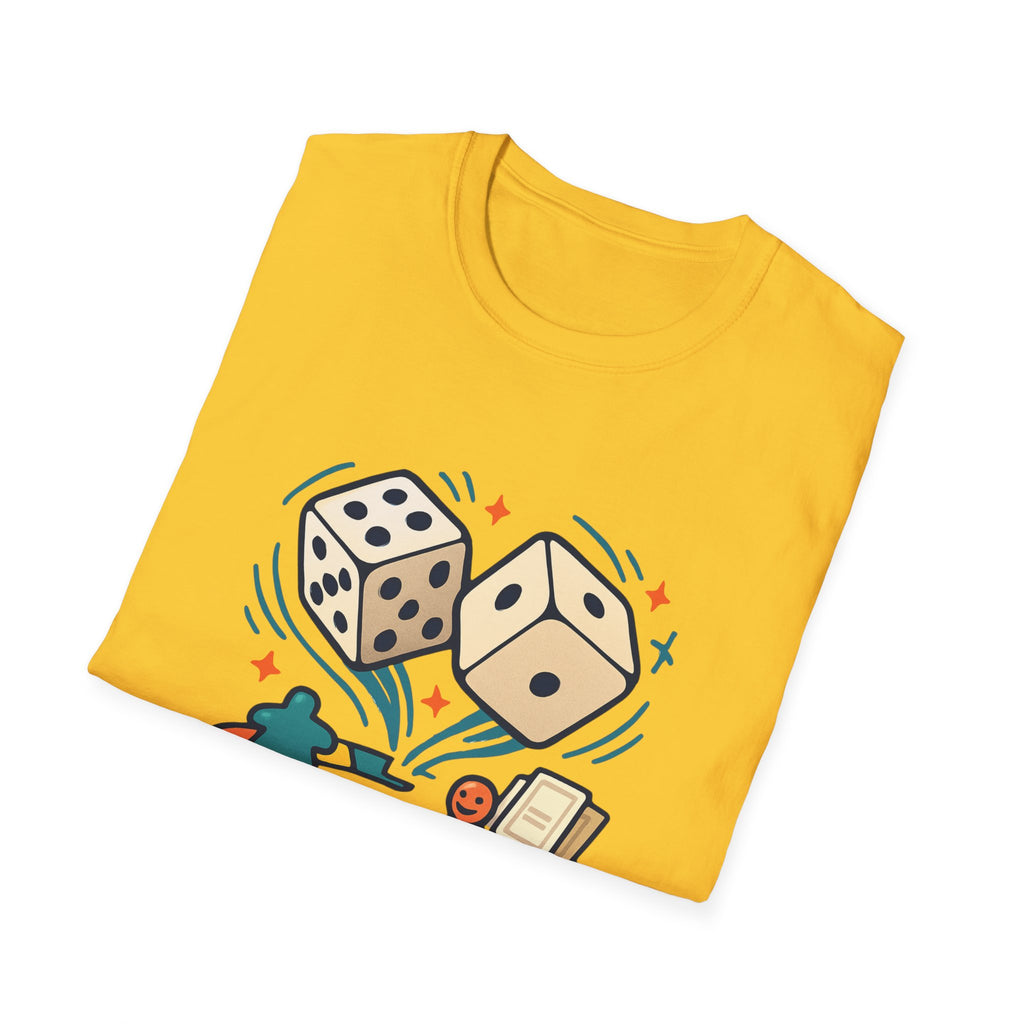 Game Night Graphic Tee | Fun Unisex T-Shirt for Board Game Lovers, Gift for Gamers, Casual Wear, Game Room Decor, Board Game Party