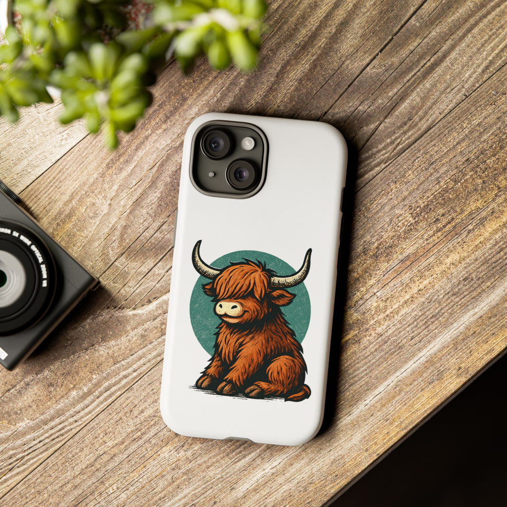 Highland Cow Tough Cases