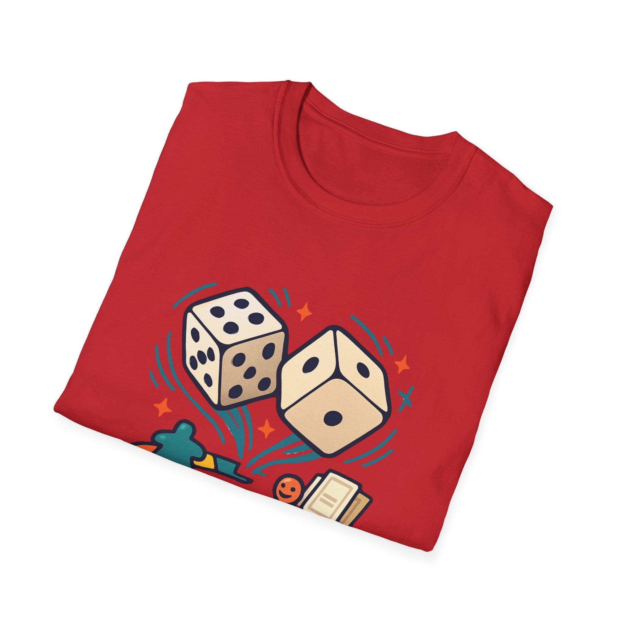 Game Night Graphic Tee | Fun Unisex T-Shirt for Board Game Lovers, Gift for Gamers, Casual Wear, Game Room Decor, Board Game Party