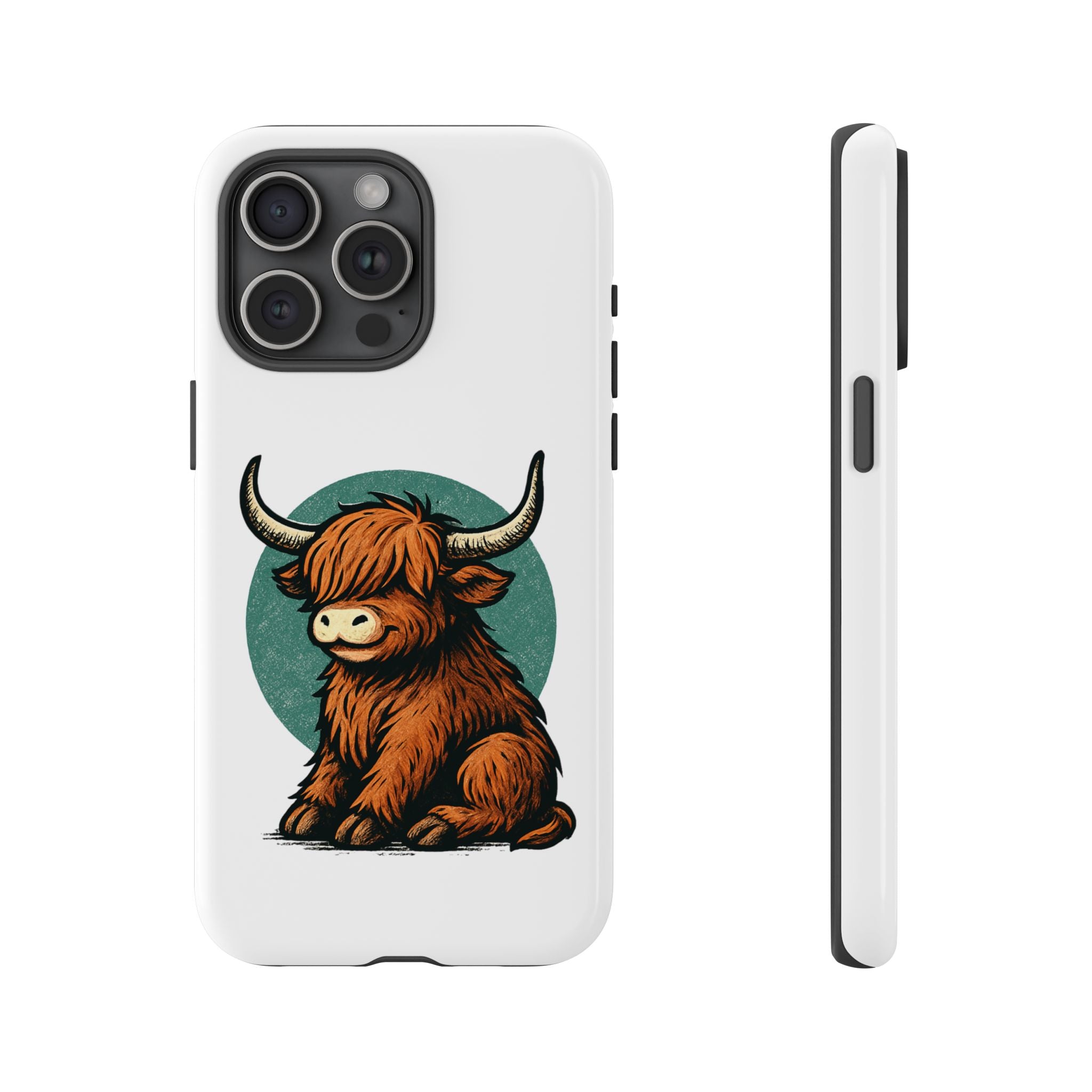 Highland Cow Tough Cases