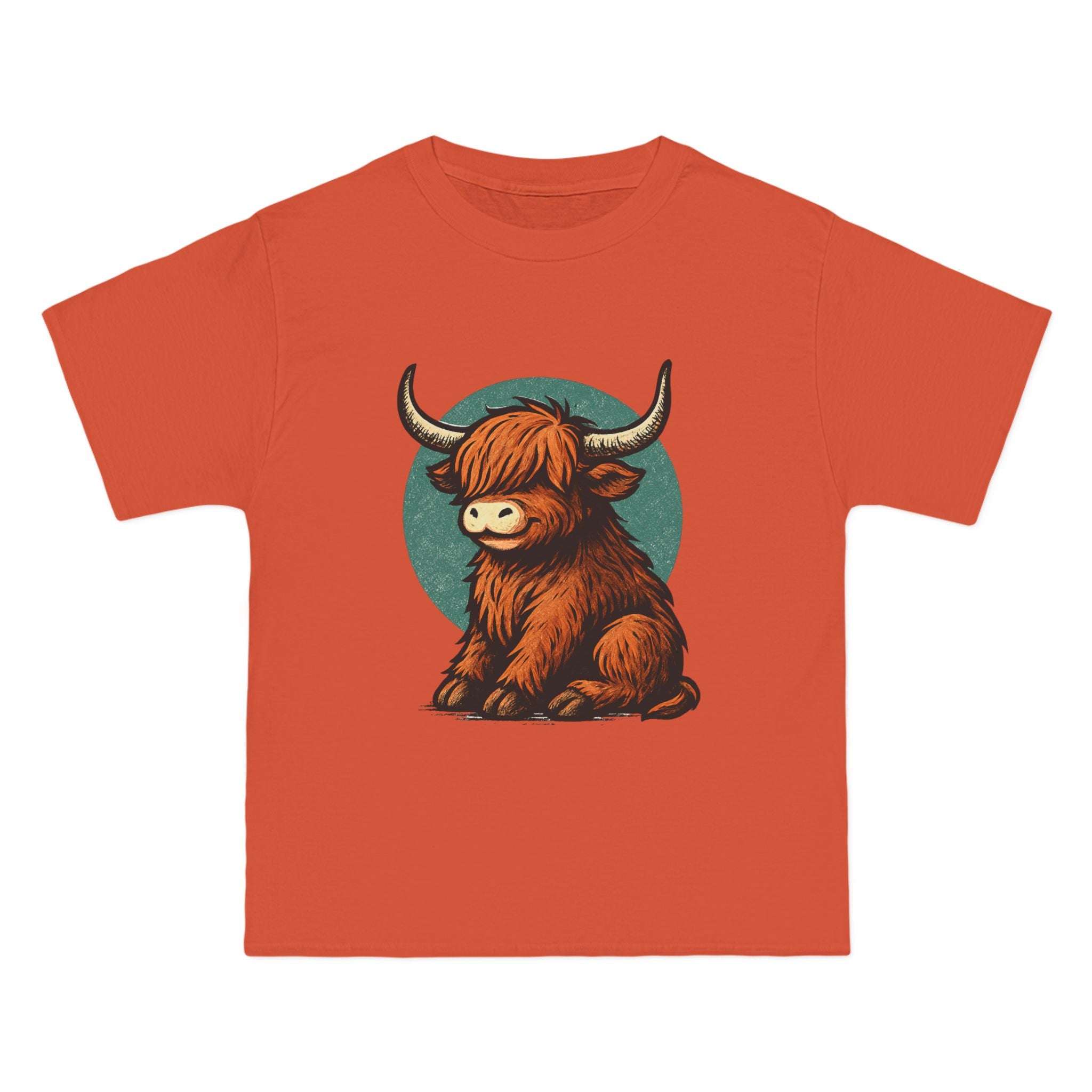 Cute Highland Cow T-Shirt, Graphic Tee