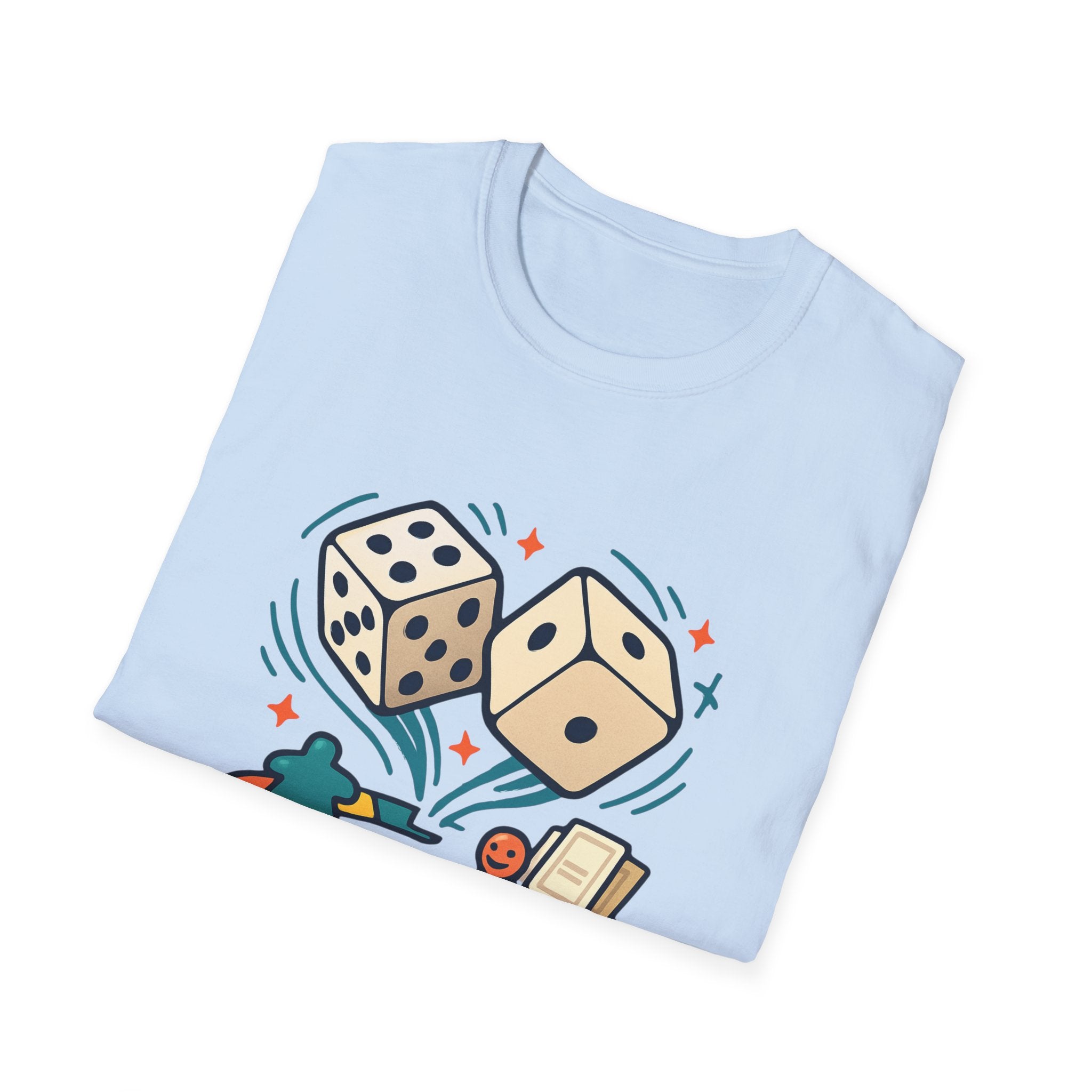 Game Night Graphic Tee | Fun Unisex T-Shirt for Board Game Lovers, Gift for Gamers, Casual Wear, Game Room Decor, Board Game Party