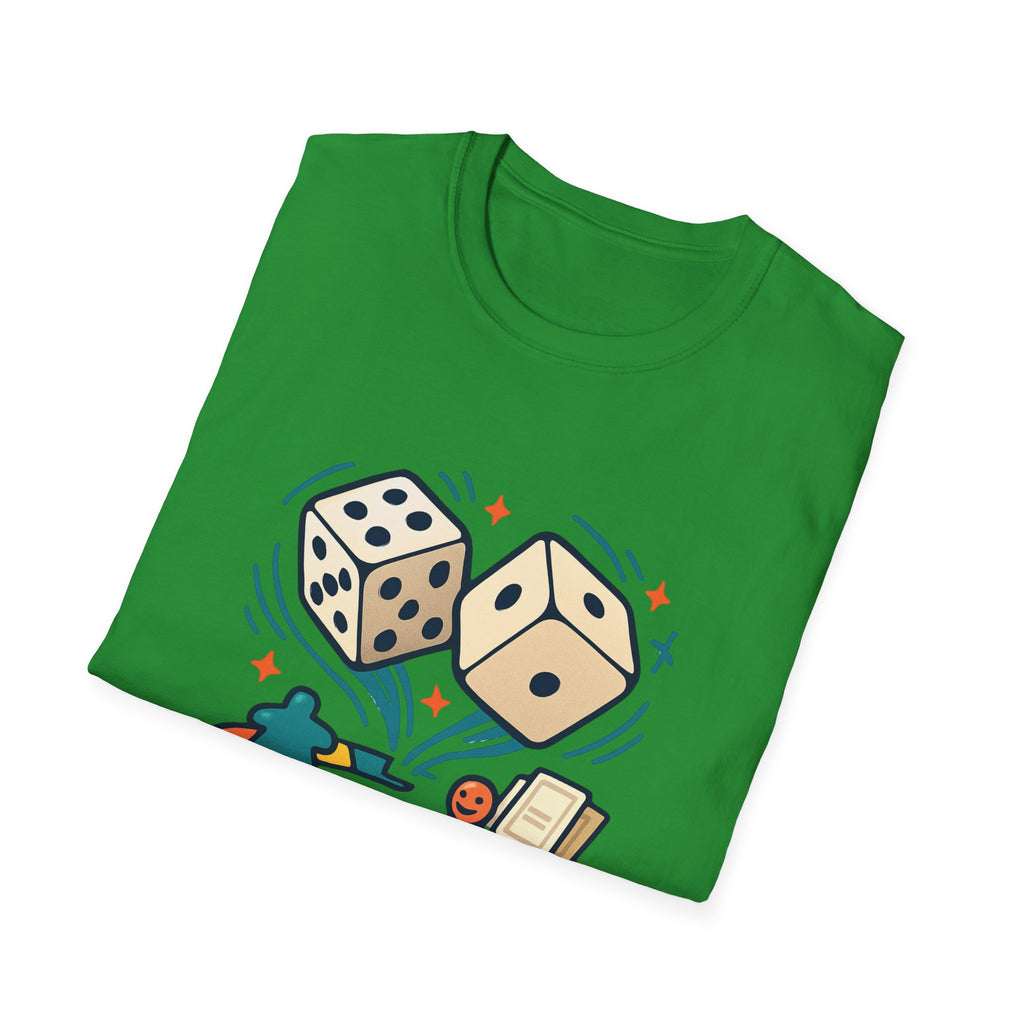 Game Night Graphic Tee | Fun Unisex T-Shirt for Board Game Lovers, Gift for Gamers, Casual Wear, Game Room Decor, Board Game Party