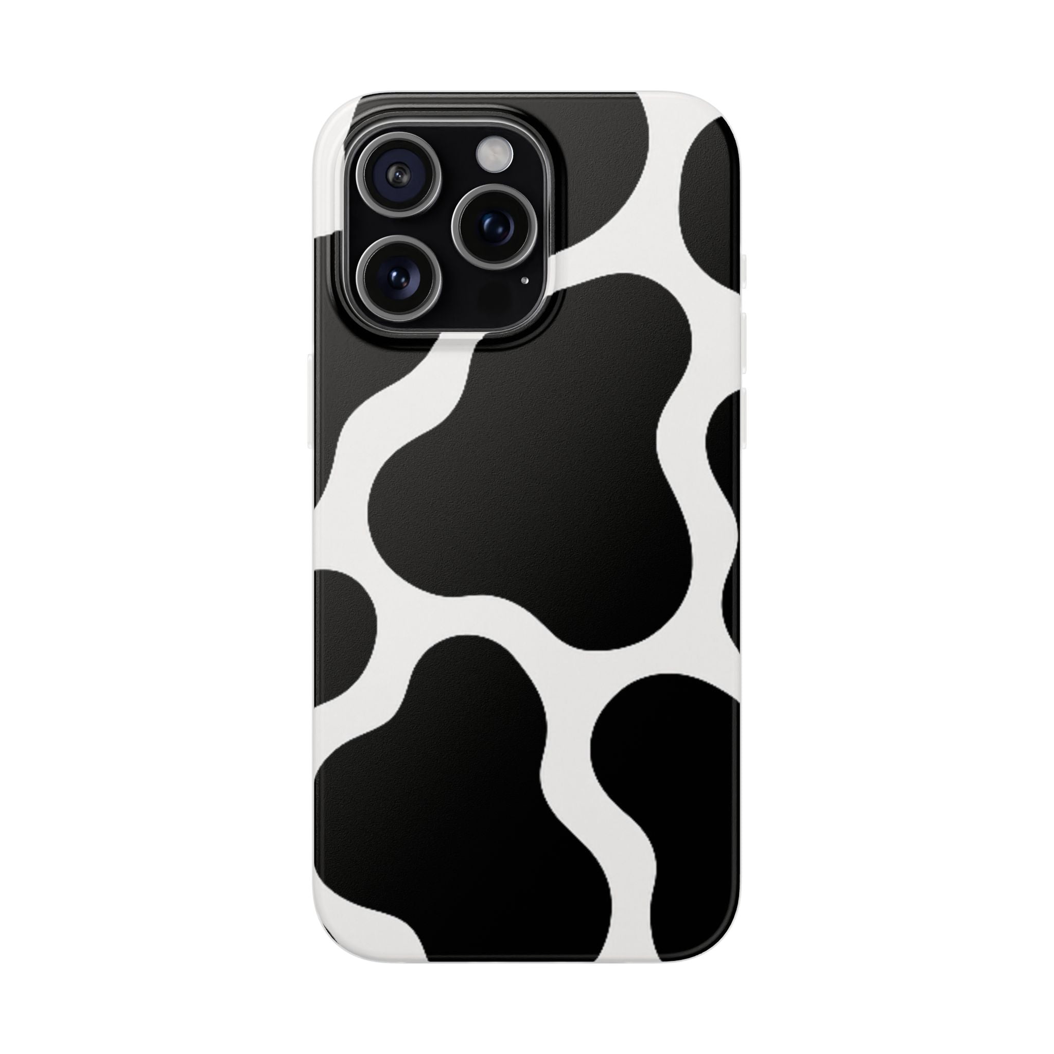 Stylish Cow Print Flexi Cases for iPhone, Trendy Phone Covers, Unique Gift for Animal Lovers, Everyday Essentials, Cute Phone Accessories
