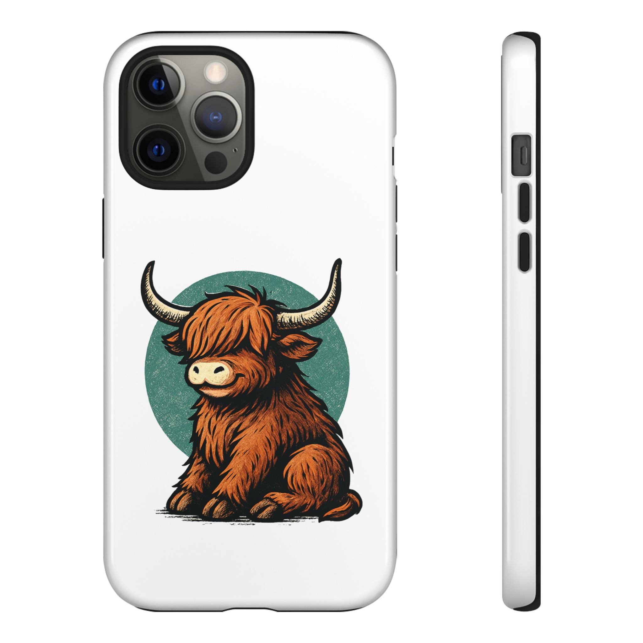 Highland Cow Tough Cases