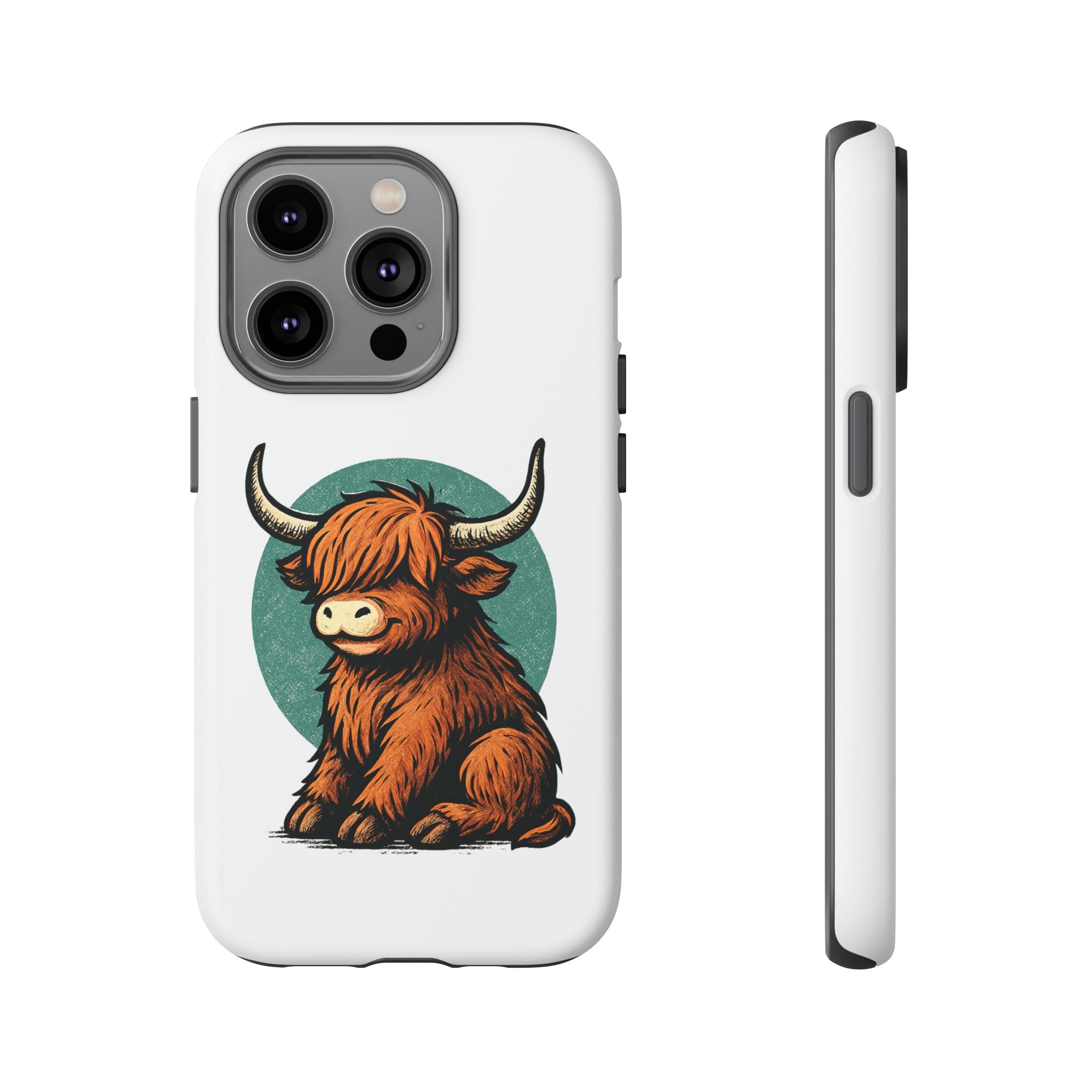 Highland Cow Tough Cases