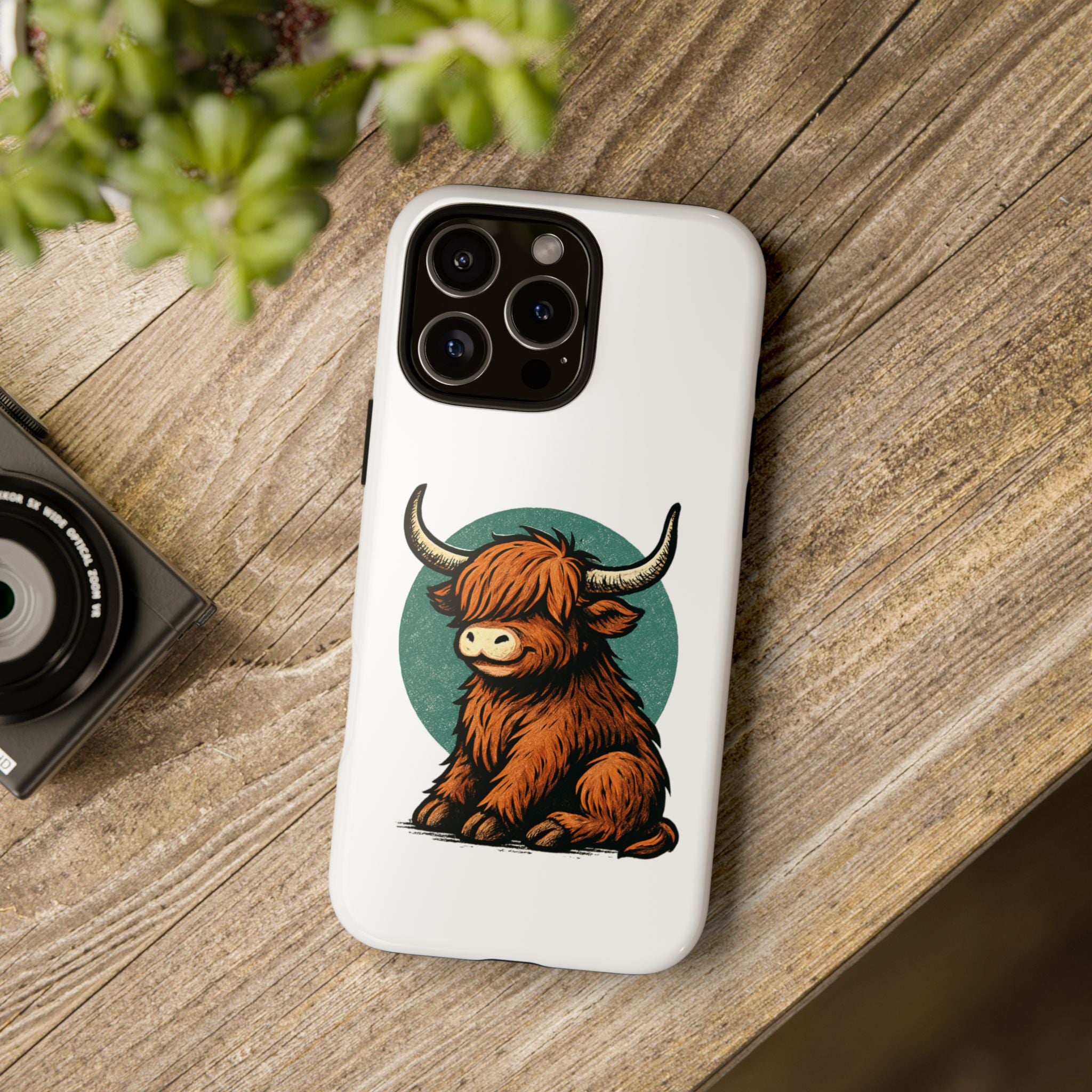 Highland Cow Tough Cases