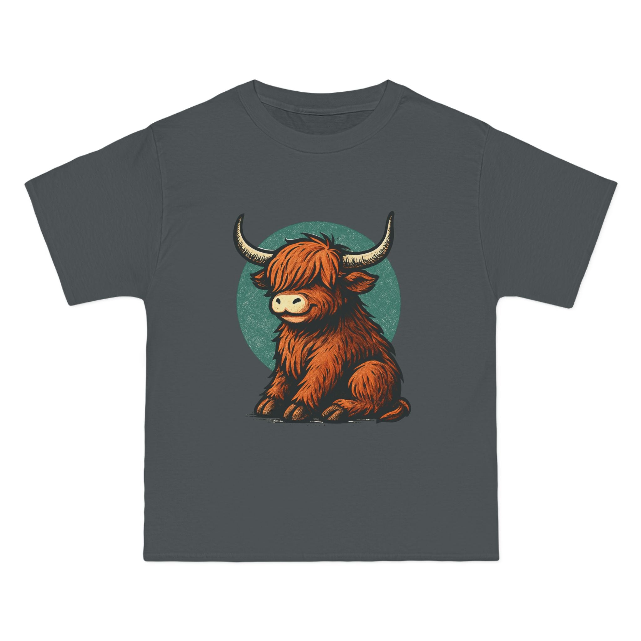 Cute Highland Cow T-Shirt, Graphic Tee