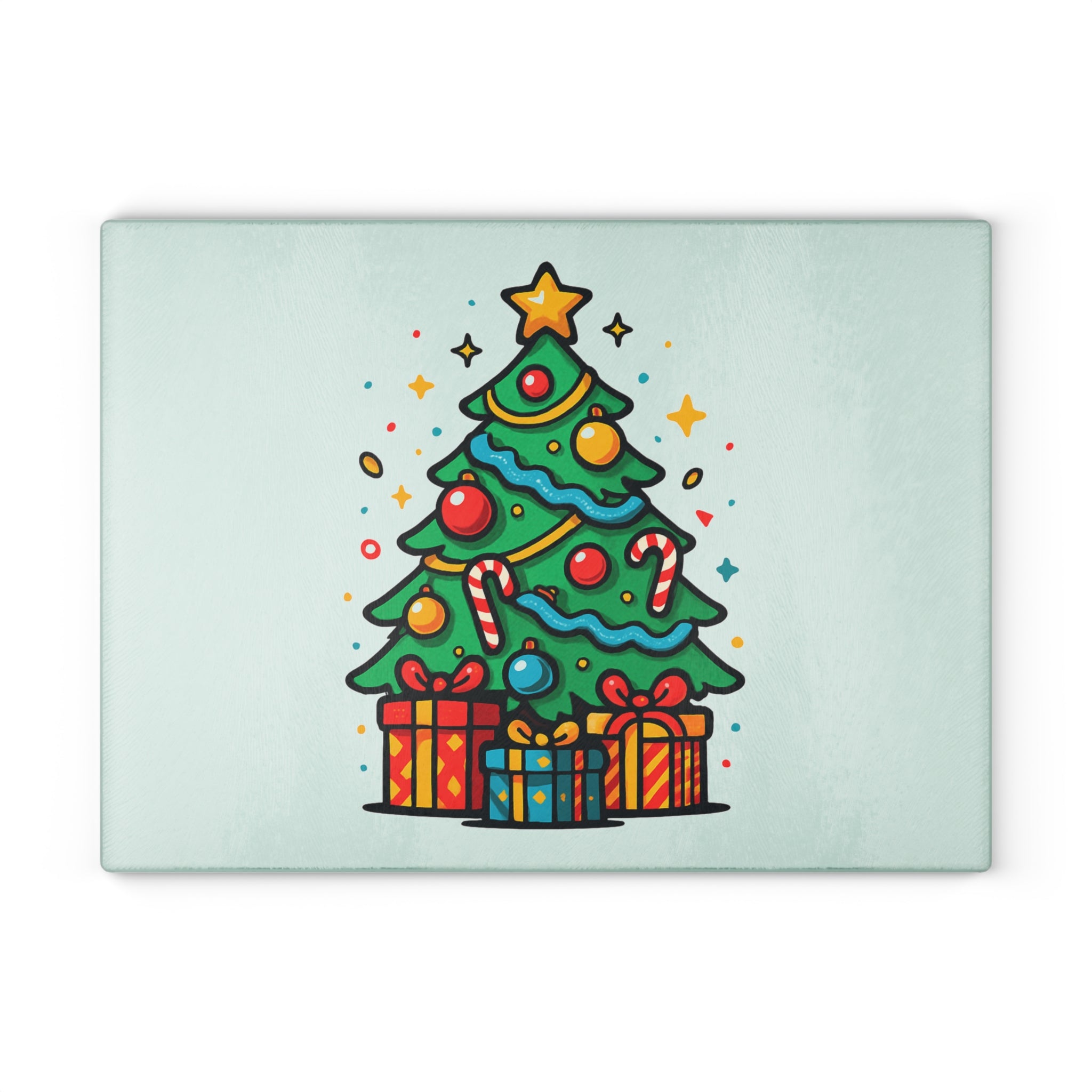 Christmas Tree Glass Cutting Board, Holiday Kitchen Decor, Unique Gift for Home Chefs, Festive Cooking Accessory, Perfect for [...]