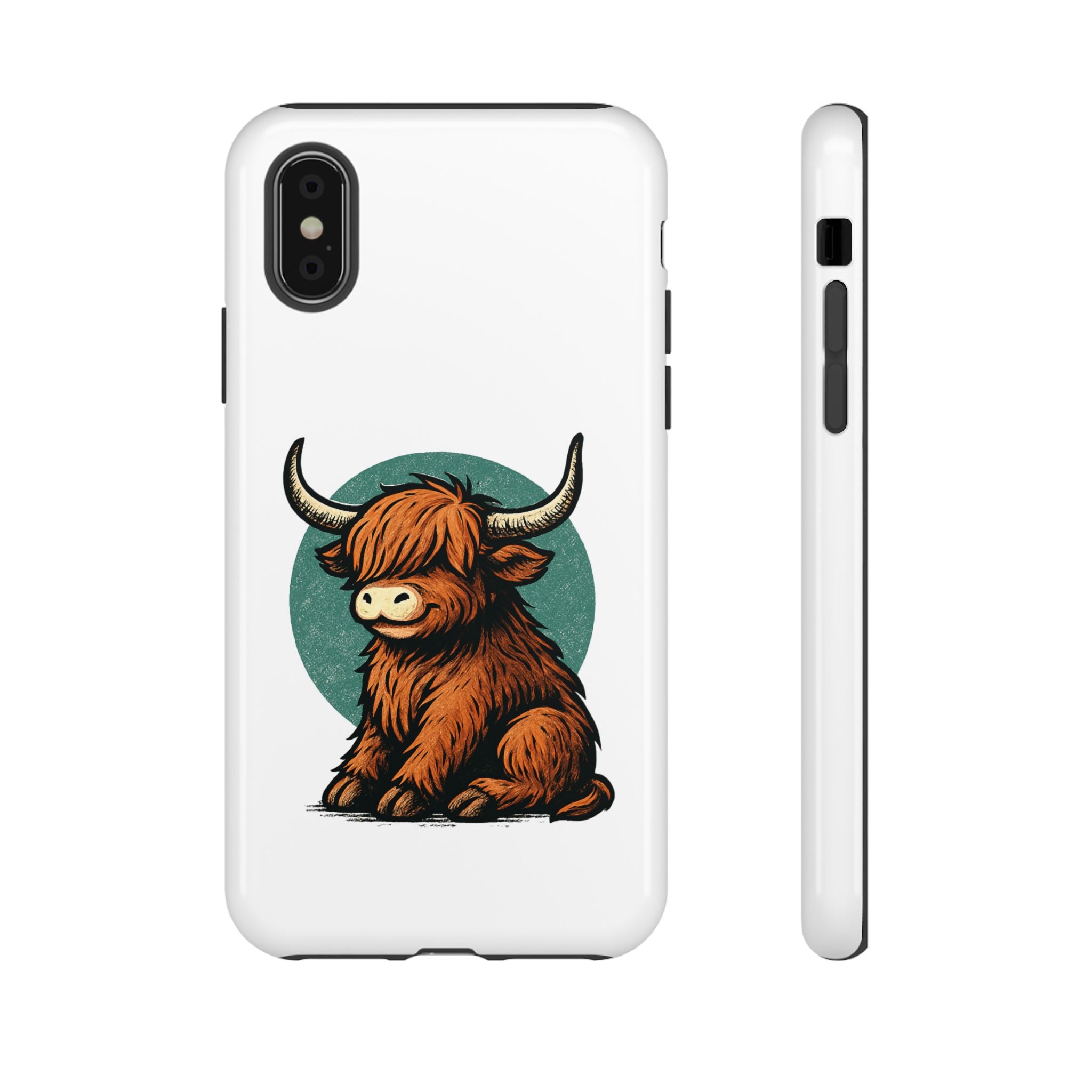 Highland Cow Tough Cases