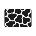 Chic Black and White Cow Print Desk Mat, Cow Print Mousepad, Office Decor, Desk Accessories, Gift for Cow Lovers