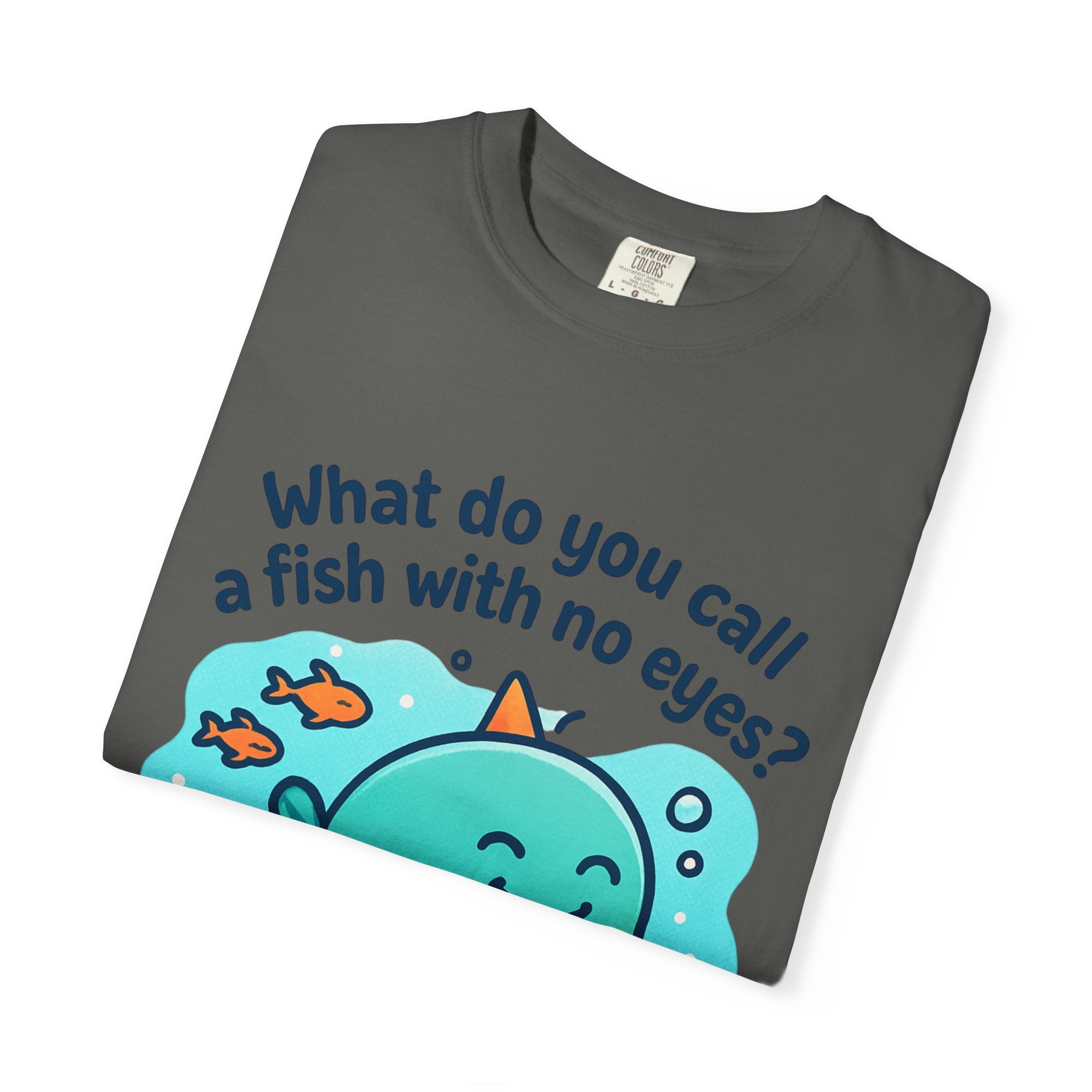 Whimsical Fish Dad Joke Unisex T-Shirt, Funny Gift for Sea Lovers, Kids and Adults, Casual Wear, Birthday, Ocean Theme, Humor Shirt