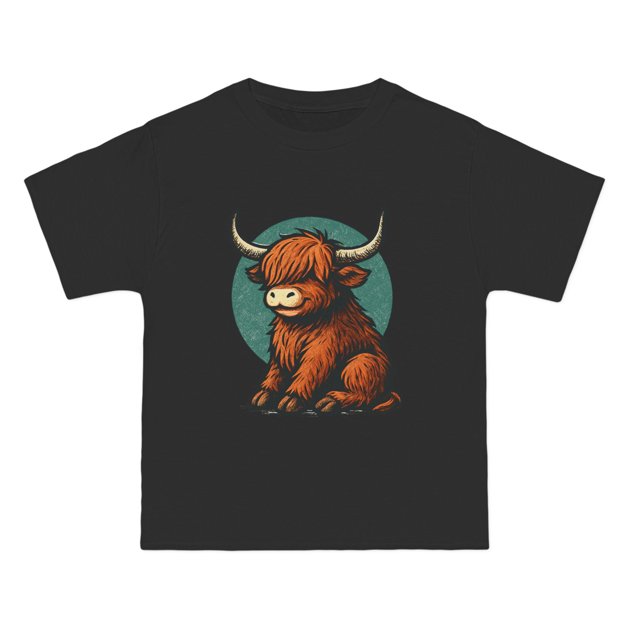 Cute Highland Cow T-Shirt, Graphic Tee