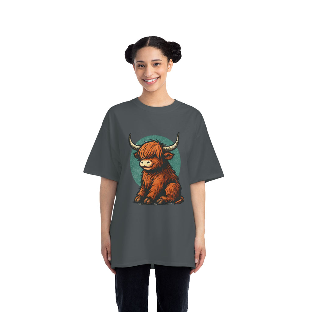 Cute Highland Cow T-Shirt, Graphic Tee