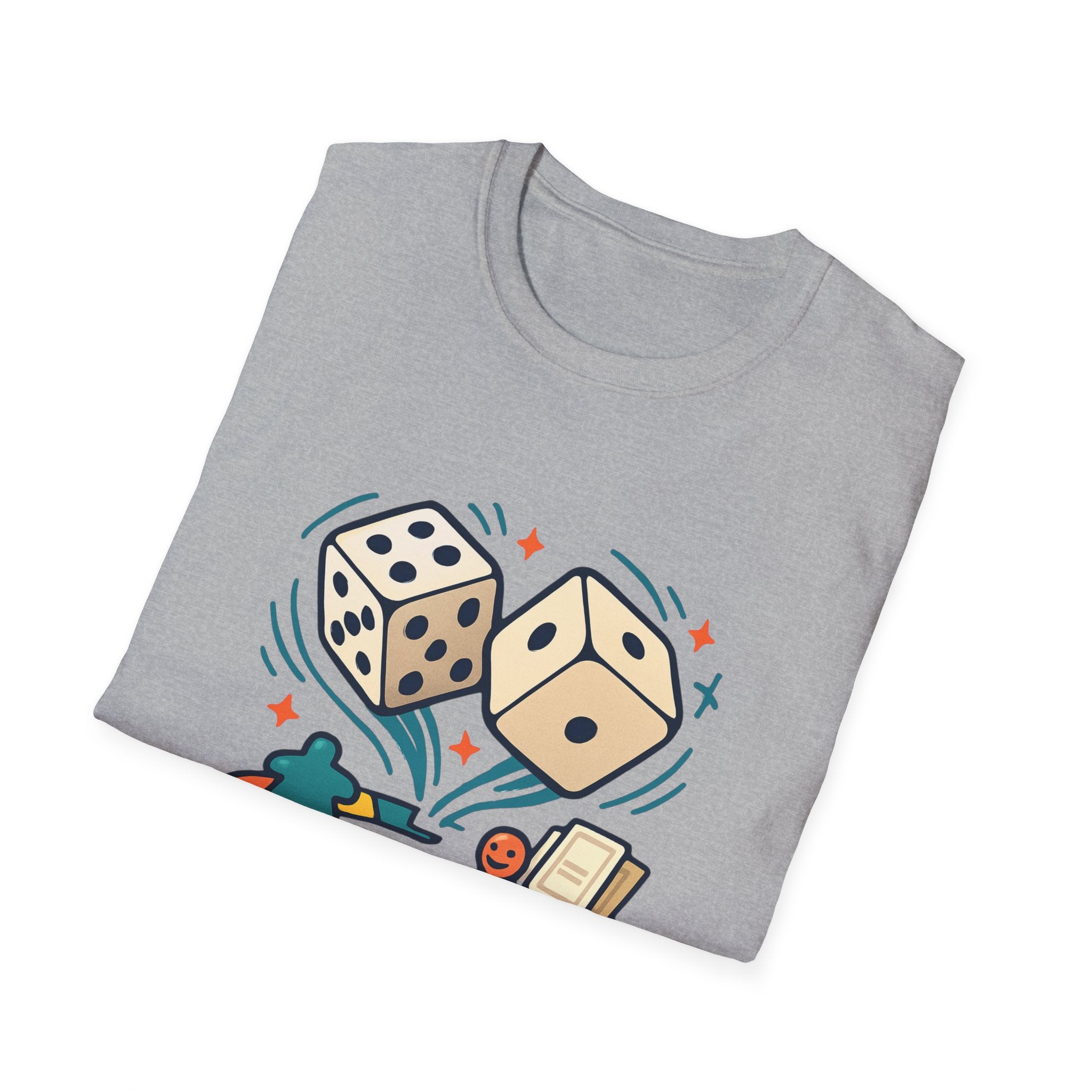 Game Night Graphic Tee | Fun Unisex T-Shirt for Board Game Lovers, Gift for Gamers, Casual Wear, Game Room Decor, Board Game Party