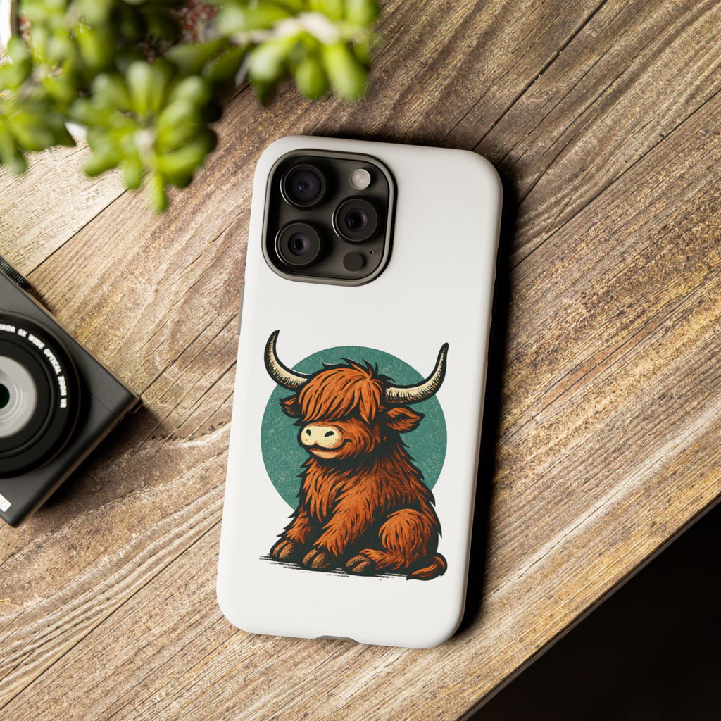 Highland Cow Tough Cases