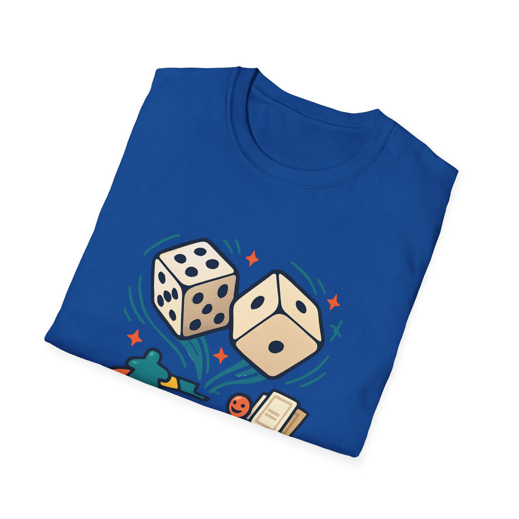 Game Night Graphic Tee | Fun Unisex T-Shirt for Board Game Lovers, Gift for Gamers, Casual Wear, Game Room Decor, Board Game Party