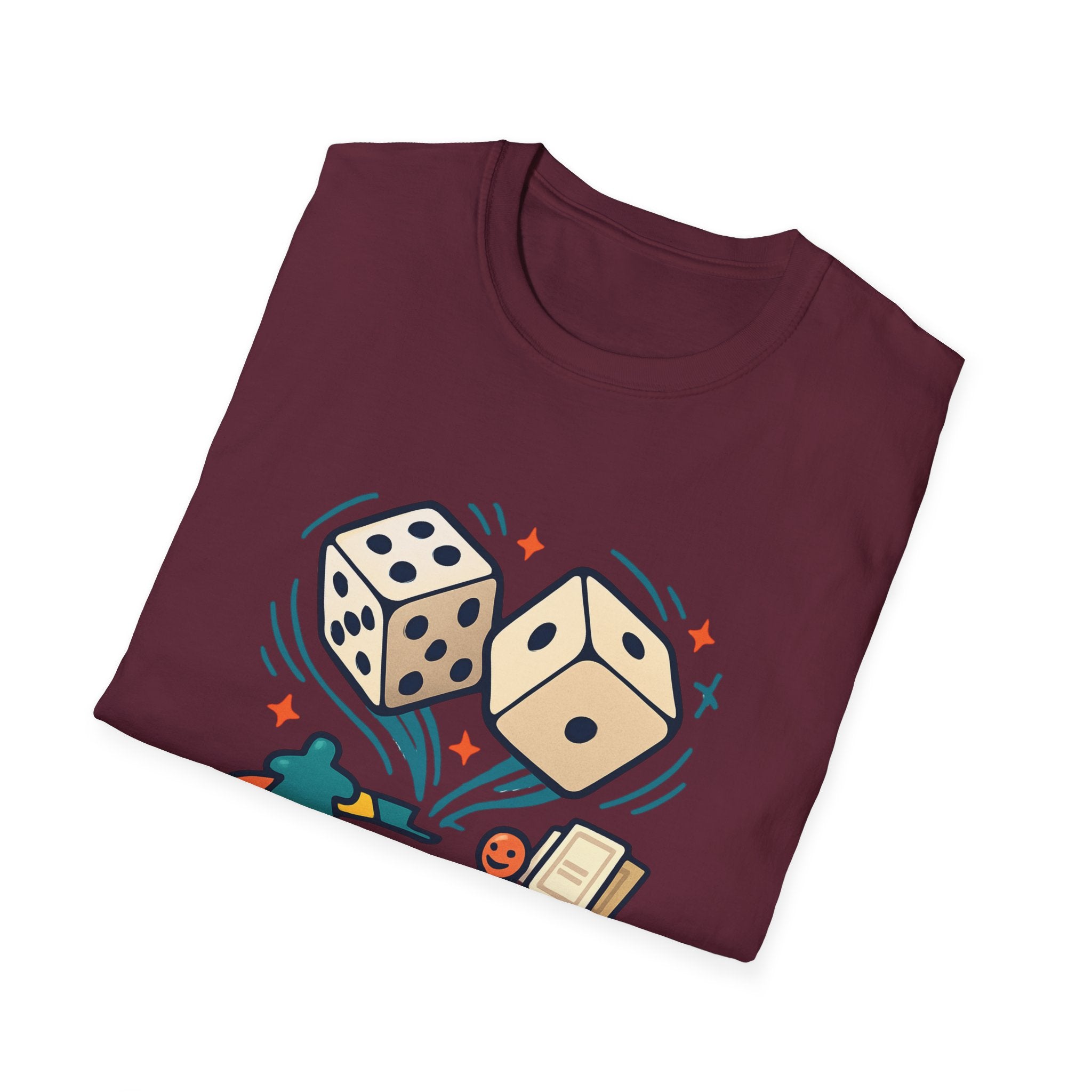 Game Night Graphic Tee | Fun Unisex T-Shirt for Board Game Lovers, Gift for Gamers, Casual Wear, Game Room Decor, Board Game Party