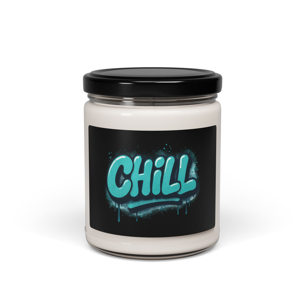 Chill Scented Soy Candle - Relaxing Aromatherapy, Eco-Friendly Home Decor, Gift for Her, Birthday, Housewarming, Self-Care