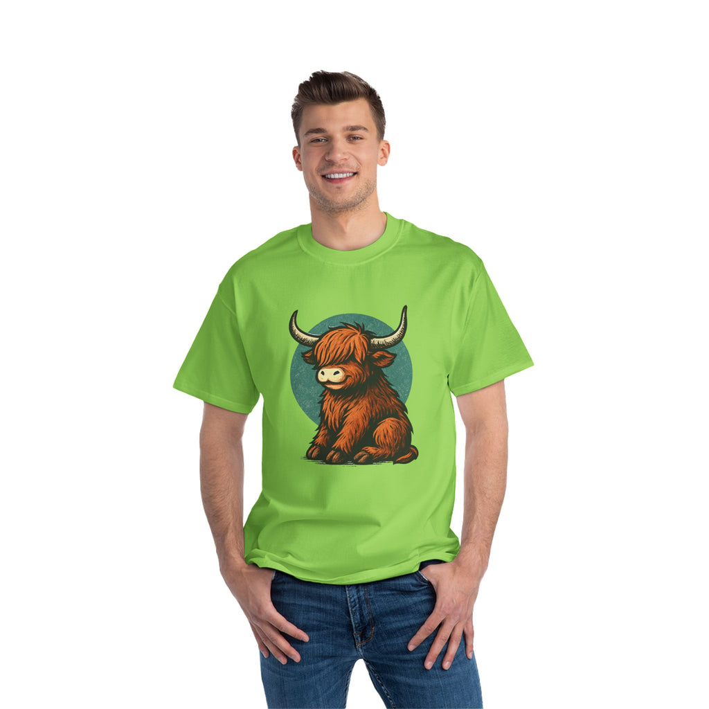 Cute Highland Cow T-Shirt, Graphic Tee