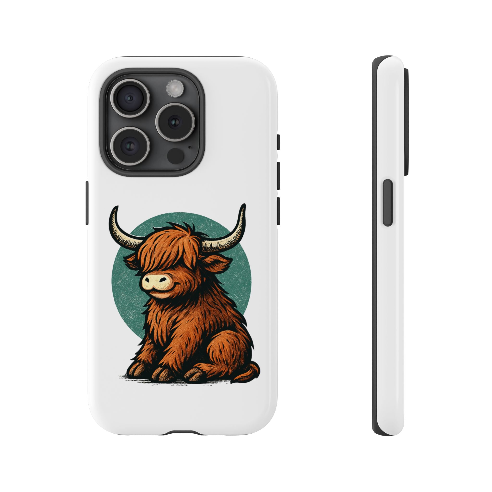 Highland Cow Tough Cases