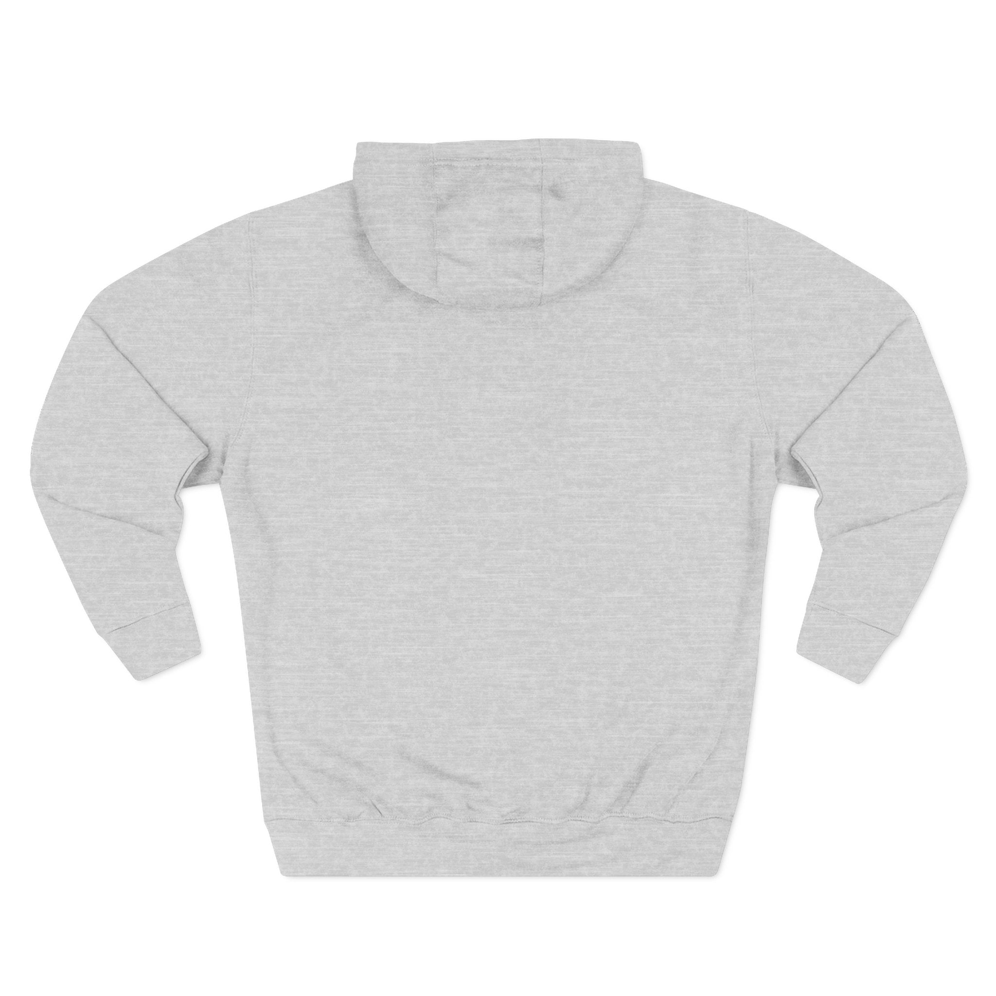 Designs by Powers Logo Cozy Three-Panel Fleece Hoodie for All Occasions, Casual Wear, Gift for Friends, Trendy Hoodie, Warm Layering, Everyday Comfort