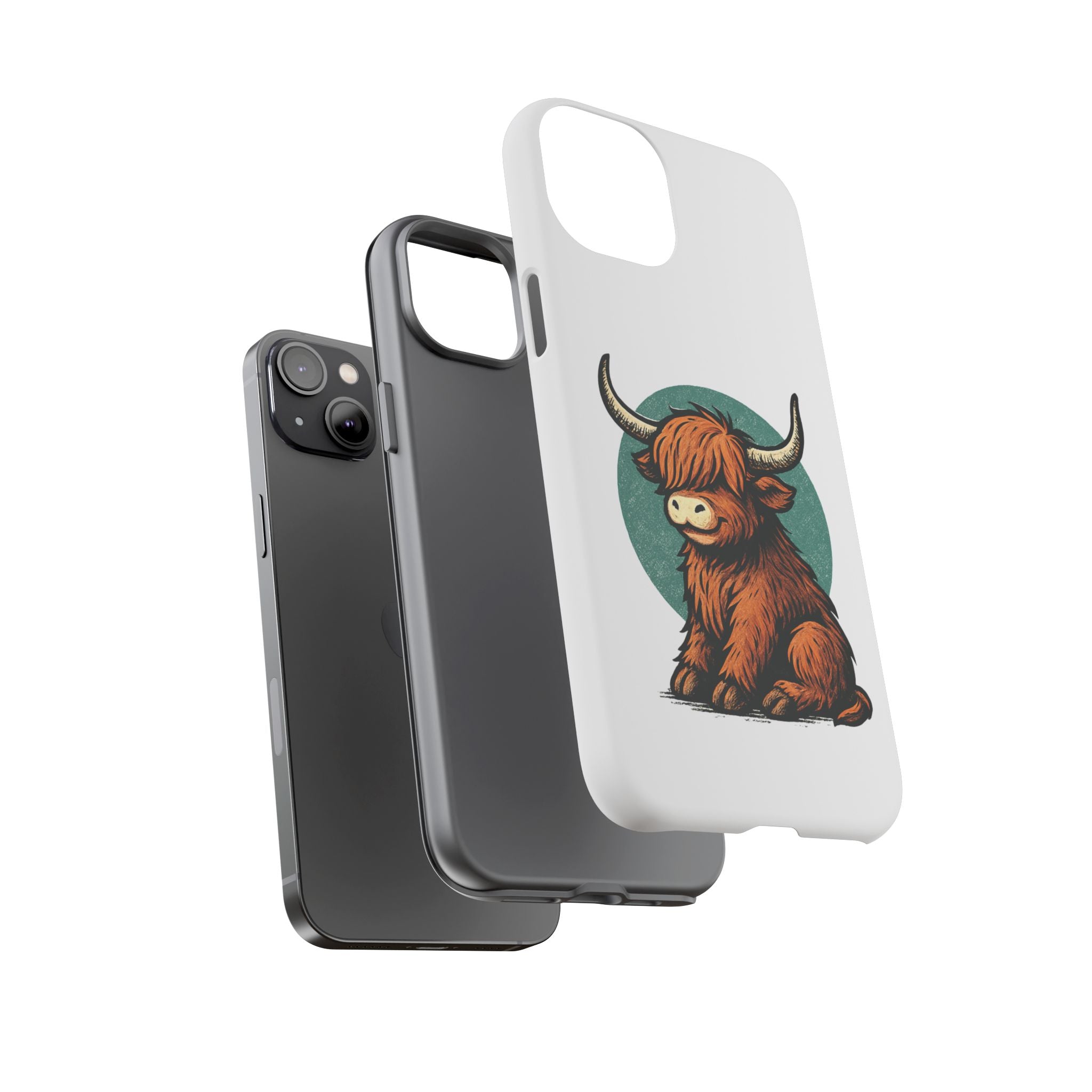 Highland Cow Tough Cases