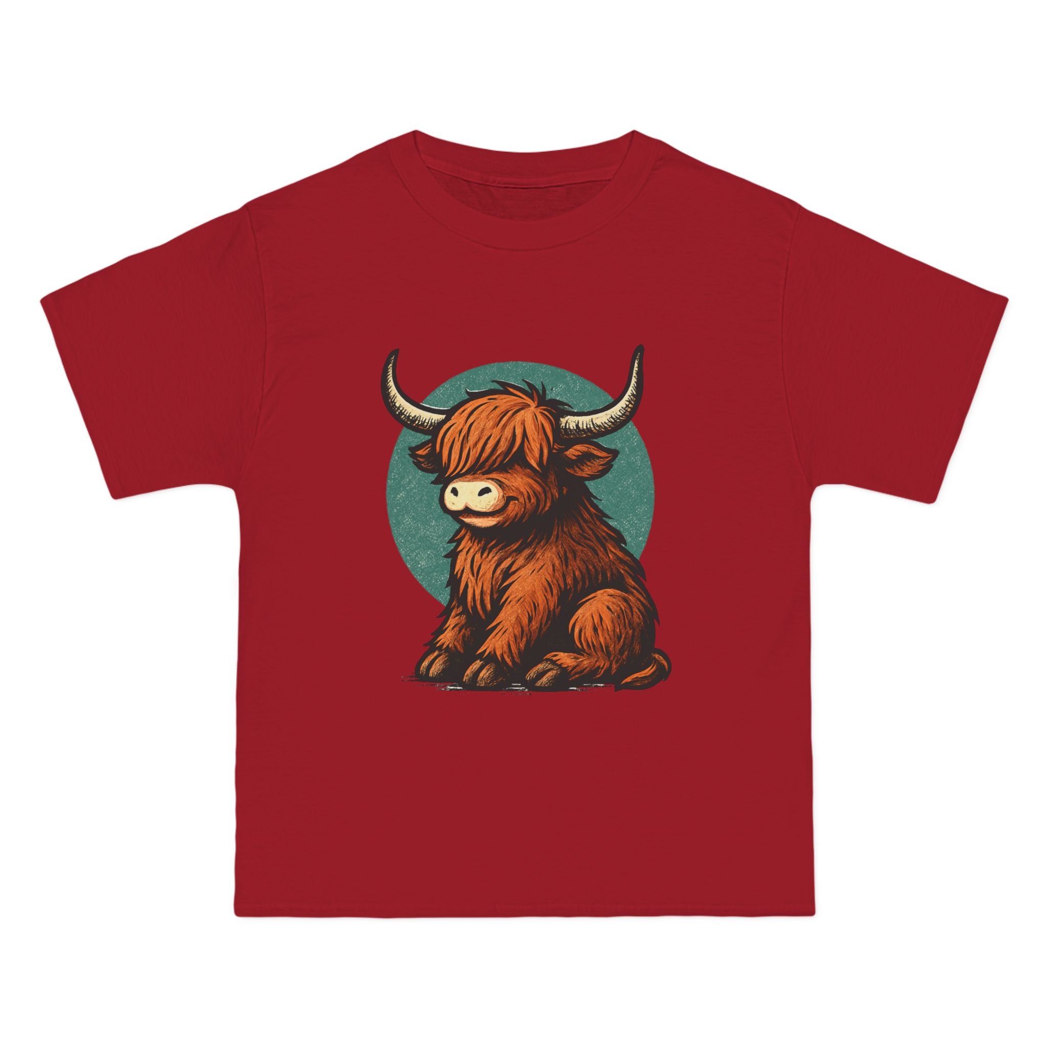 Cute Highland Cow T-Shirt, Graphic Tee