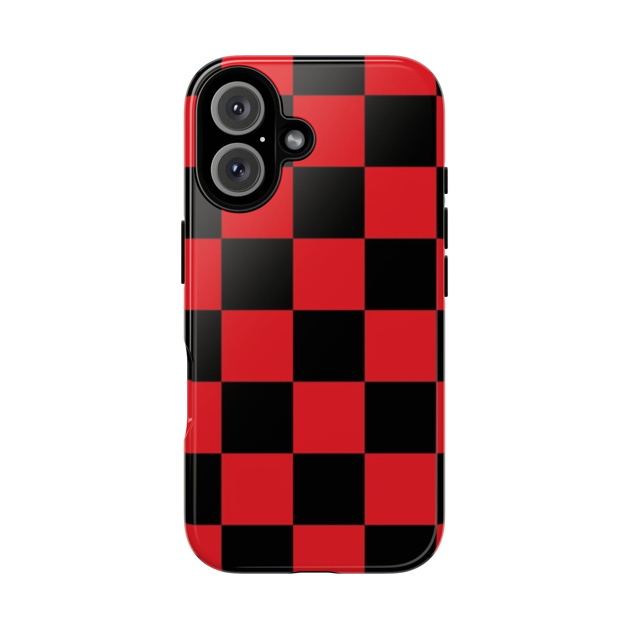 Stylish Phone Case - Tough Cases - Checker Pattern, Protective Cover, Gift for Her, Tech Accessories, Holiday Present