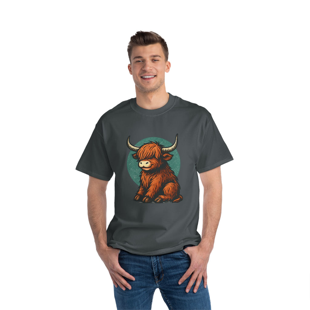Cute Highland Cow T-Shirt, Graphic Tee