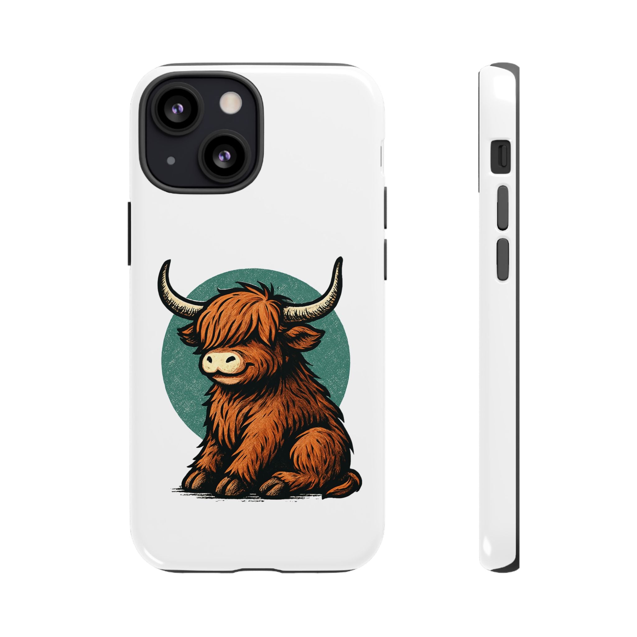 Highland Cow Tough Cases