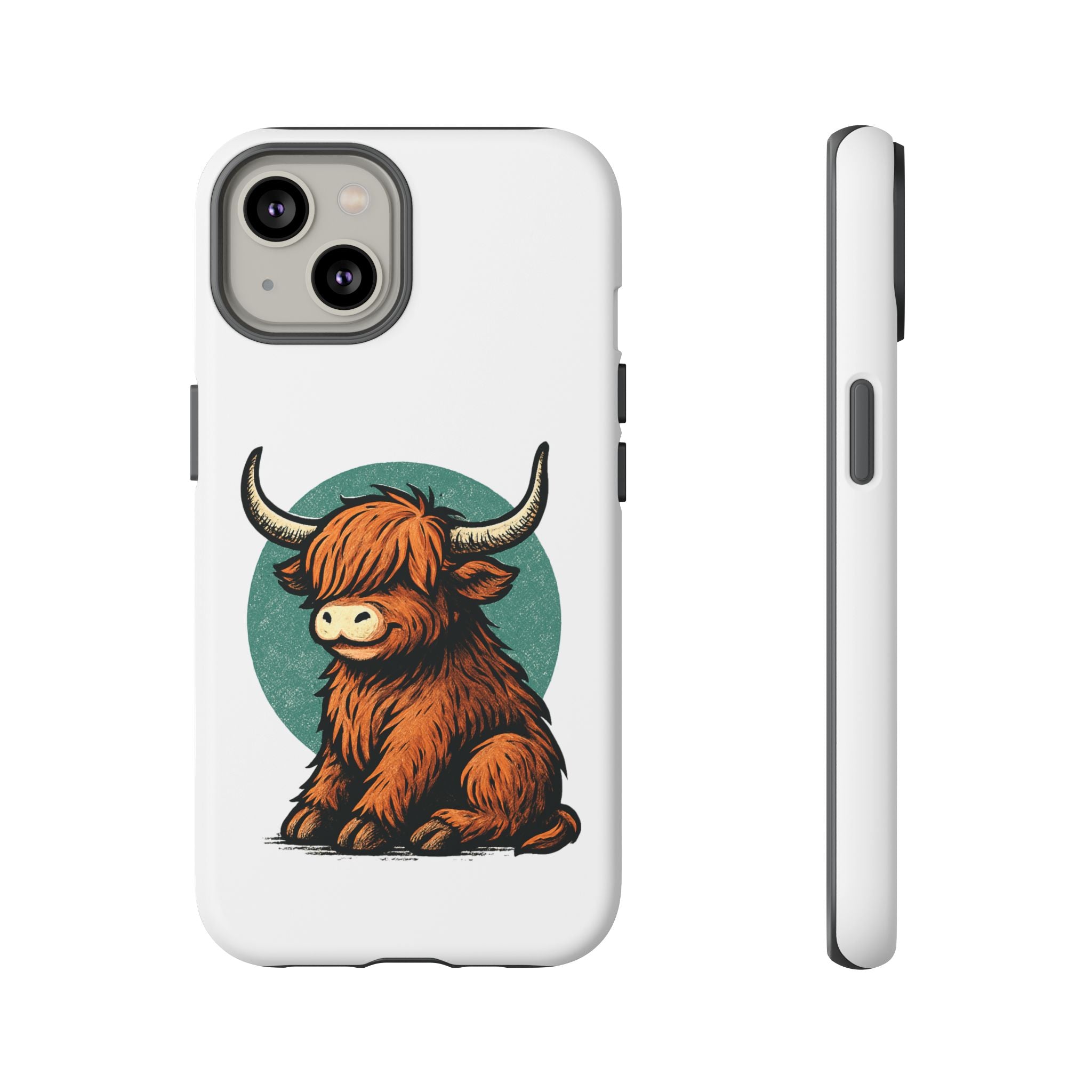 Highland Cow Tough Cases