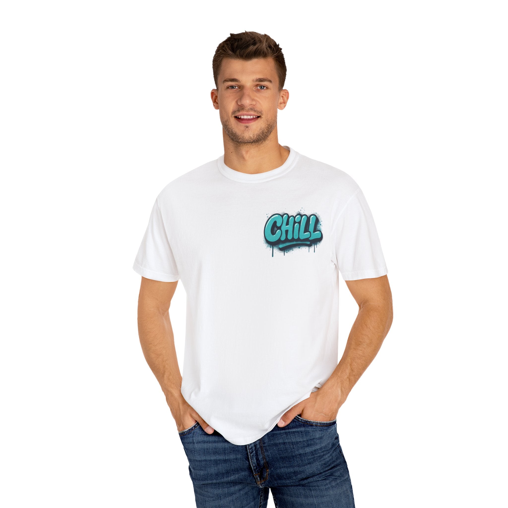 Chill Vibes Unisex T-Shirt, Casual Wear, Street Style, Gift for Friends, Summer Outfit, Relaxed Fit