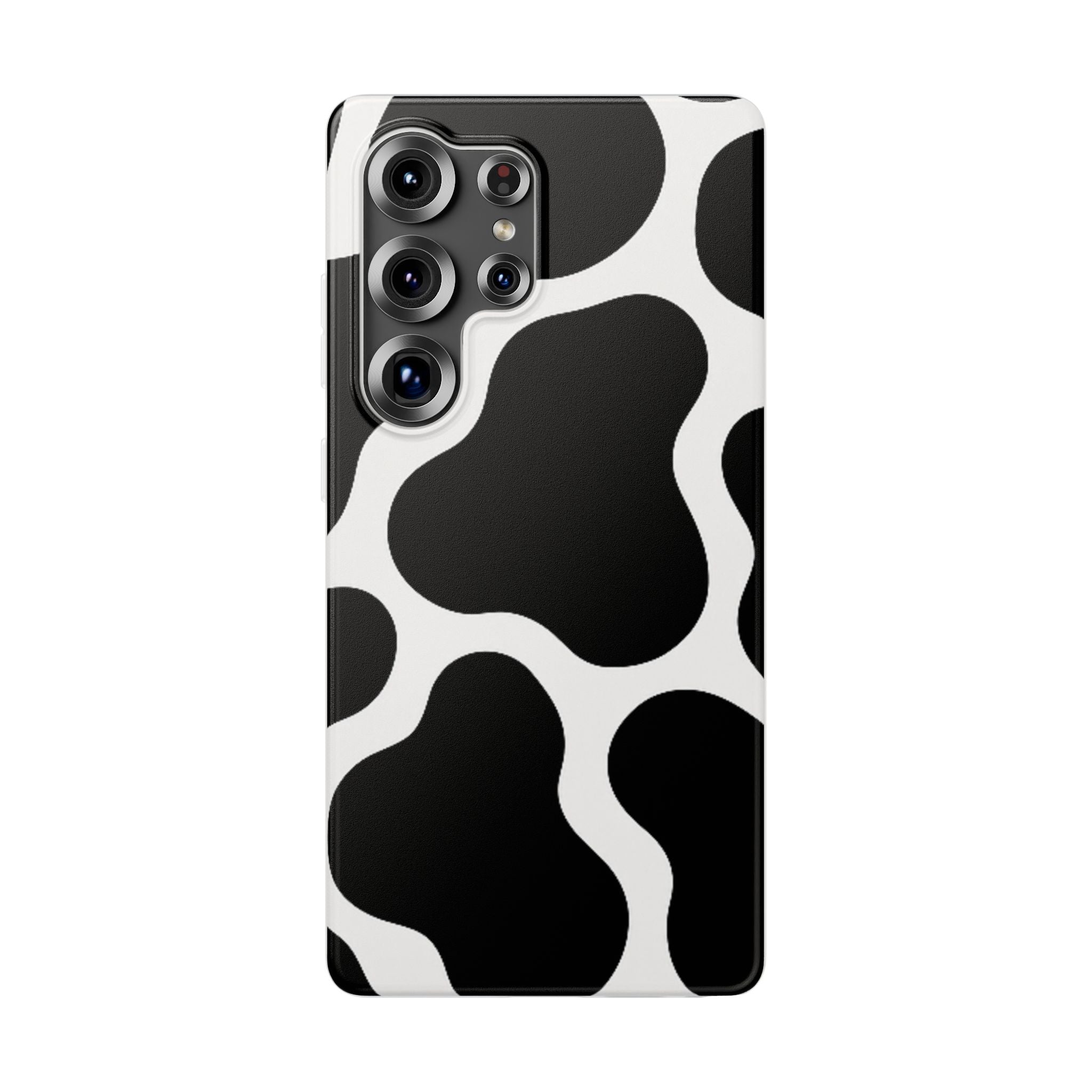 Stylish Cow Print Flexi Cases for iPhone, Trendy Phone Covers, Unique Gift for Animal Lovers, Everyday Essentials, Cute Phone Accessories