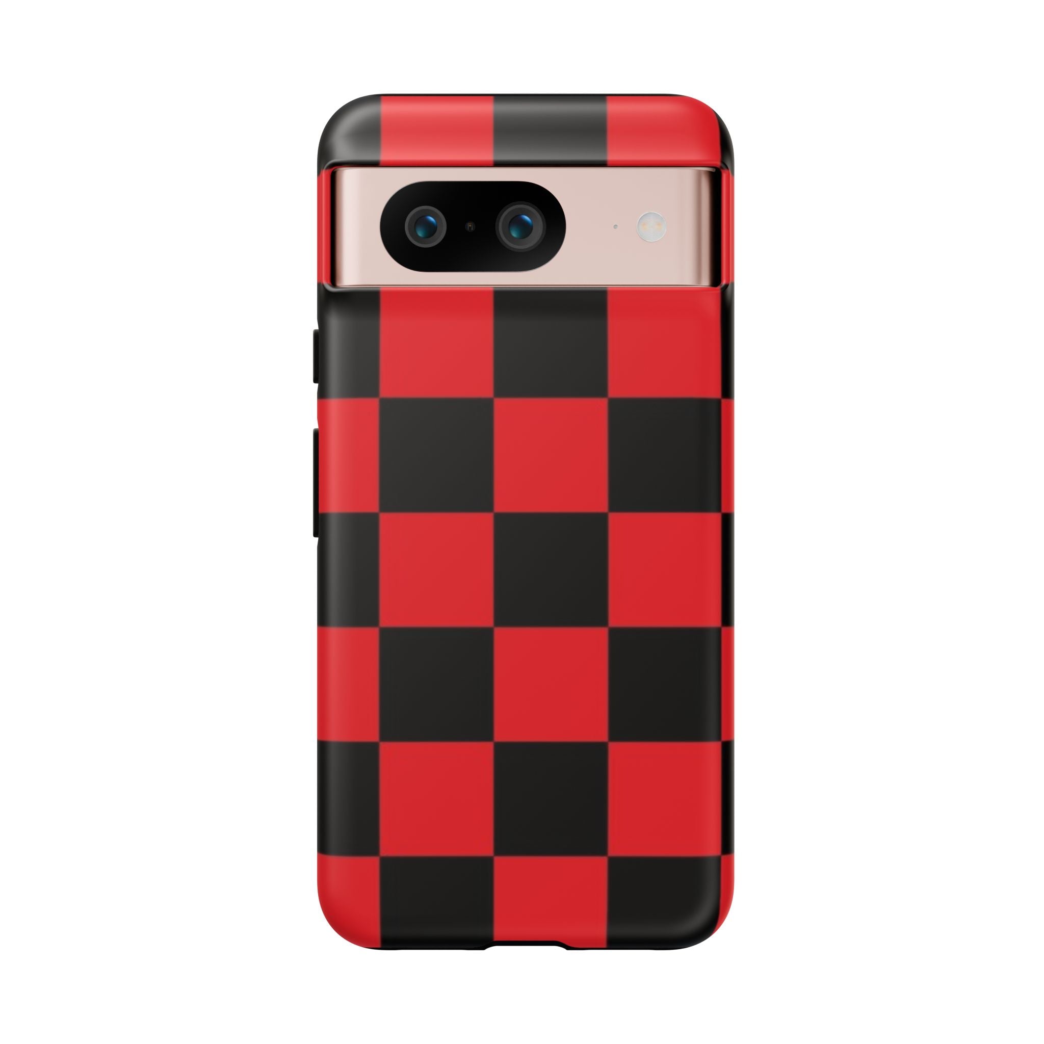 Stylish Phone Case - Tough Cases - Checker Pattern, Protective Cover, Gift for Her, Tech Accessories, Holiday Present