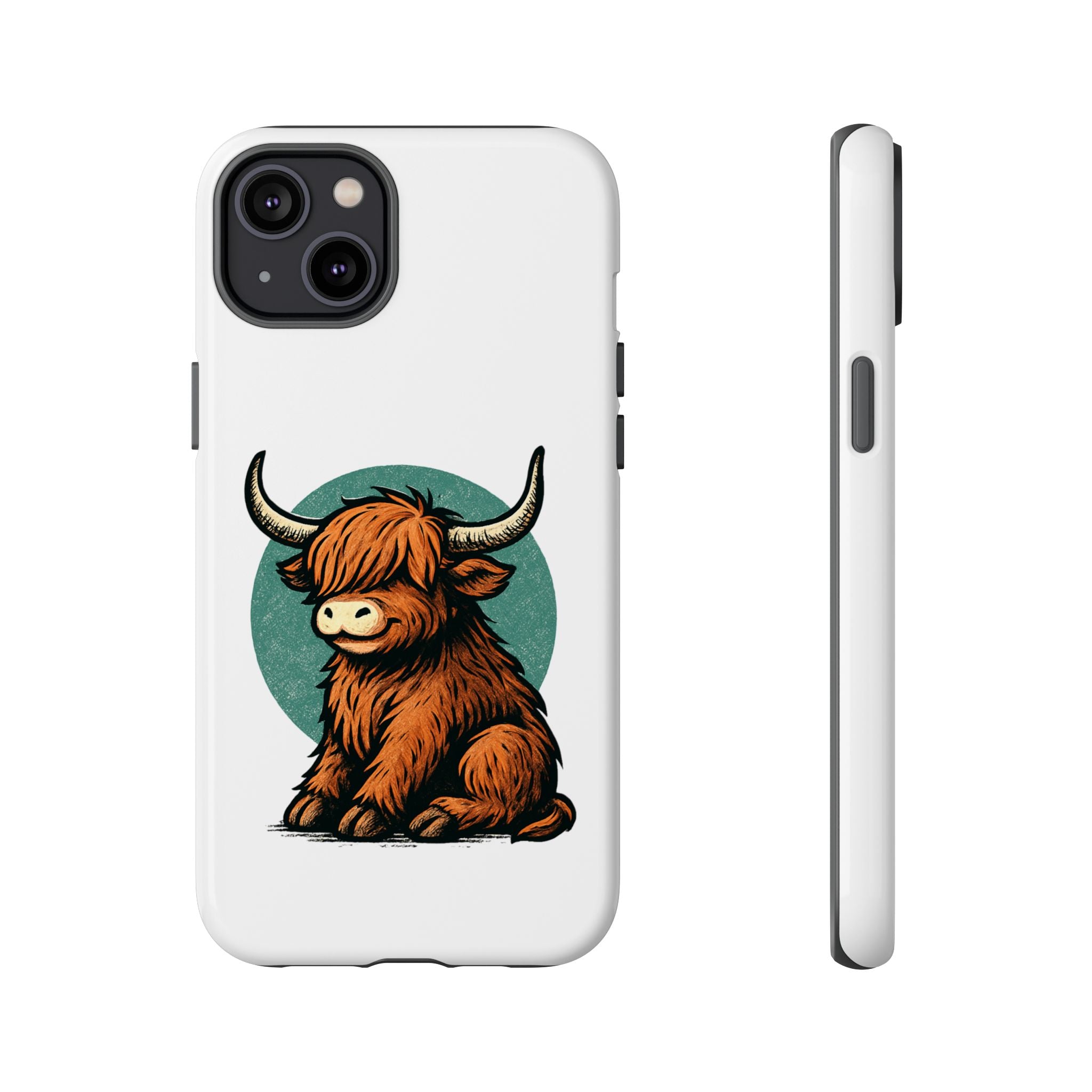 Highland Cow Tough Cases