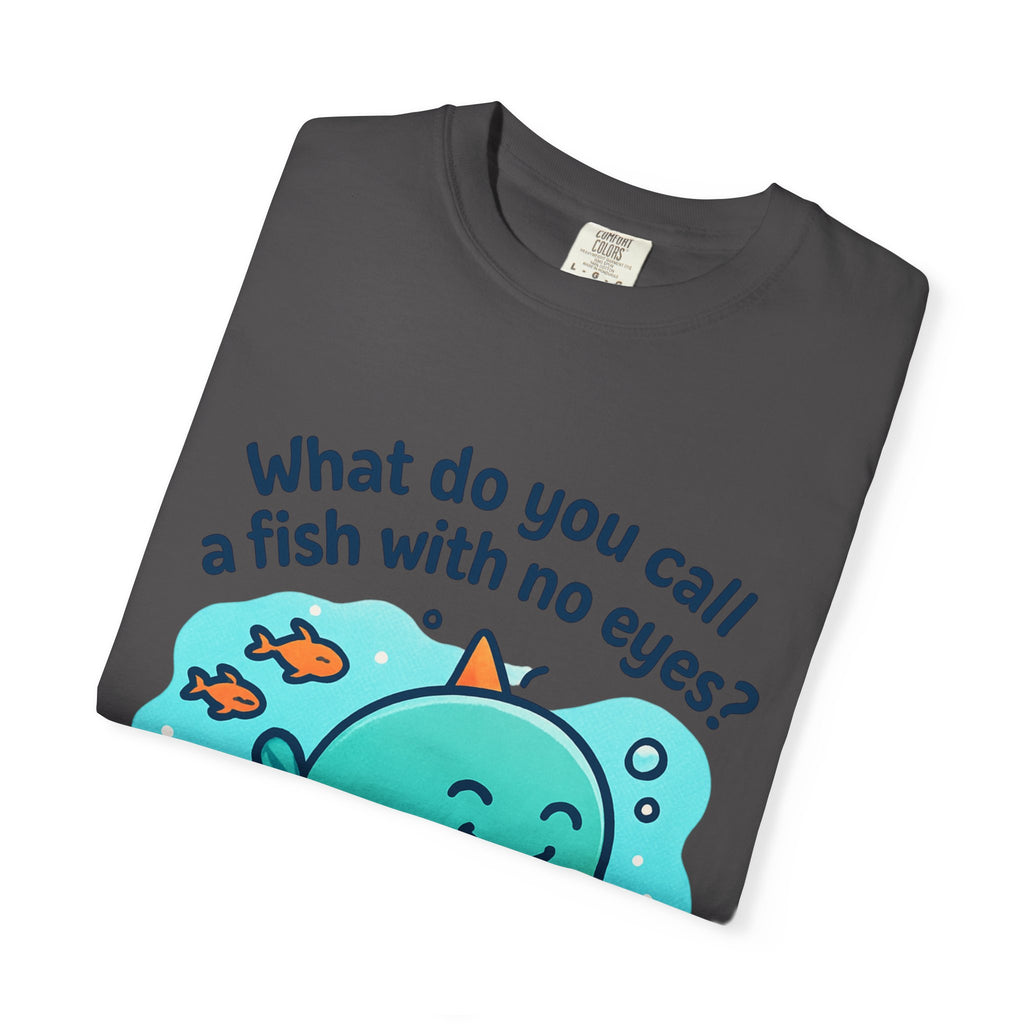 Whimsical Fish Dad Joke Unisex T-Shirt, Funny Gift for Sea Lovers, Kids and Adults, Casual Wear, Birthday, Ocean Theme, Humor Shirt