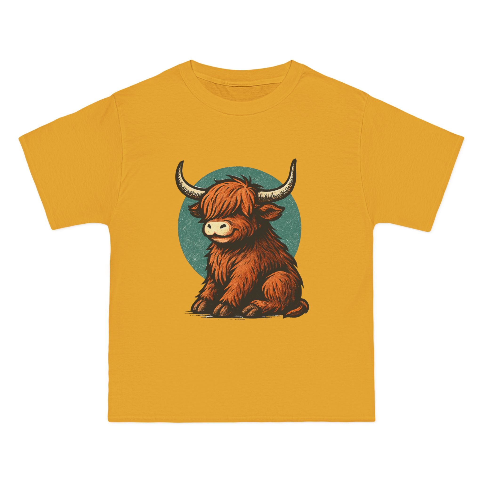 Cute Highland Cow T-Shirt, Graphic Tee