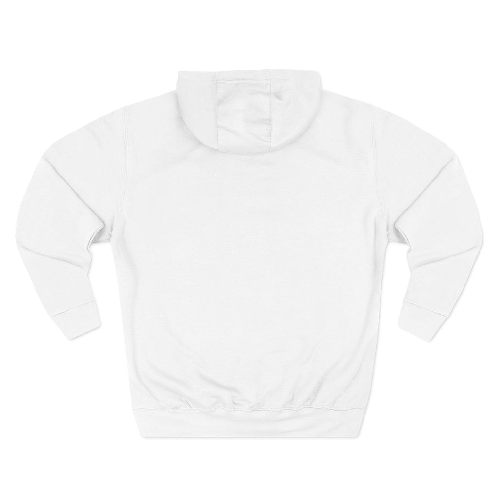 Designs by Powers Logo Cozy Three-Panel Fleece Hoodie for All Occasions, Casual Wear, Gift for Friends, Trendy Hoodie, Warm Layering, Everyday Comfort