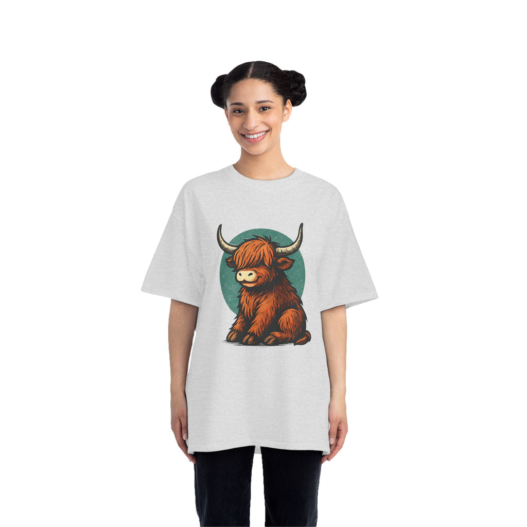 Cute Highland Cow T-Shirt, Graphic Tee