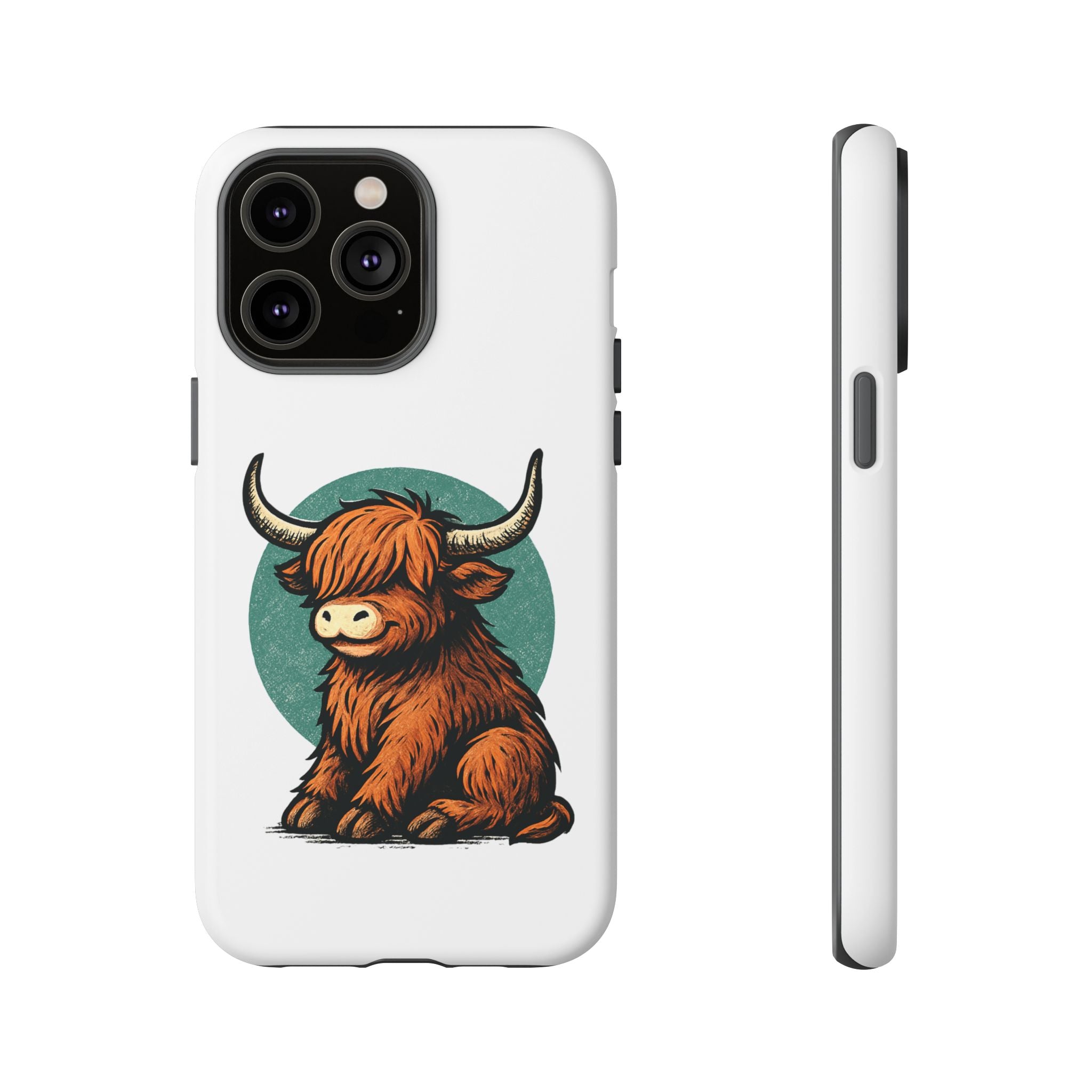 Highland Cow Tough Cases