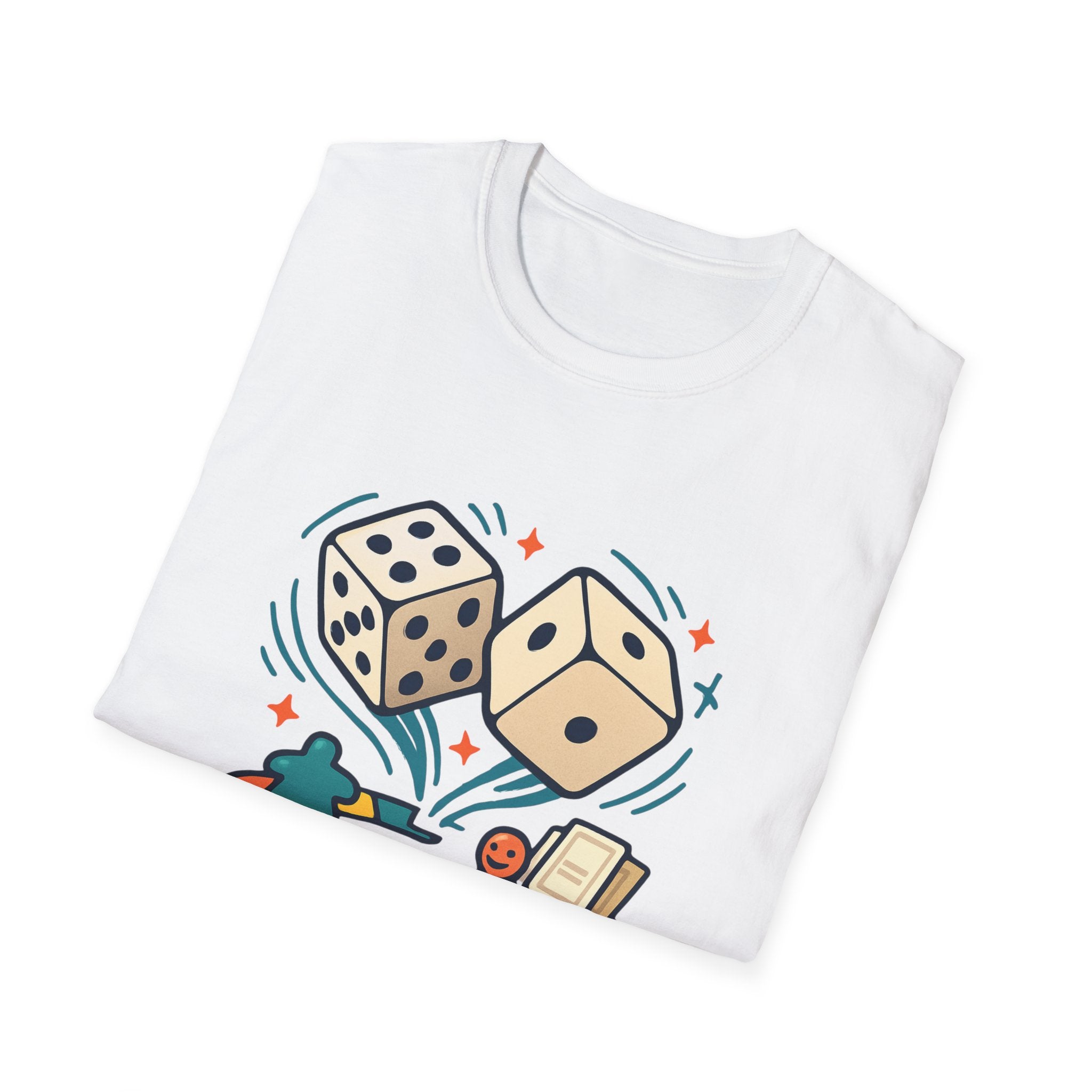Game Night Graphic Tee | Fun Unisex T-Shirt for Board Game Lovers, Gift for Gamers, Casual Wear, Game Room Decor, Board Game Party