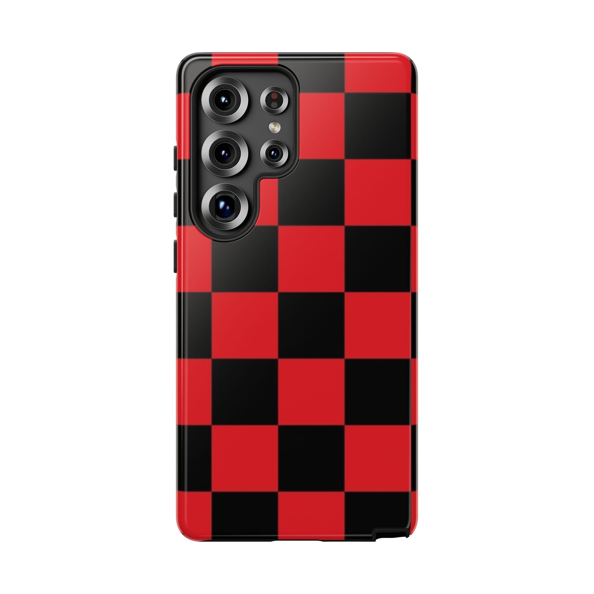 Stylish Phone Case - Tough Cases - Checker Pattern, Protective Cover, Gift for Her, Tech Accessories, Holiday Present