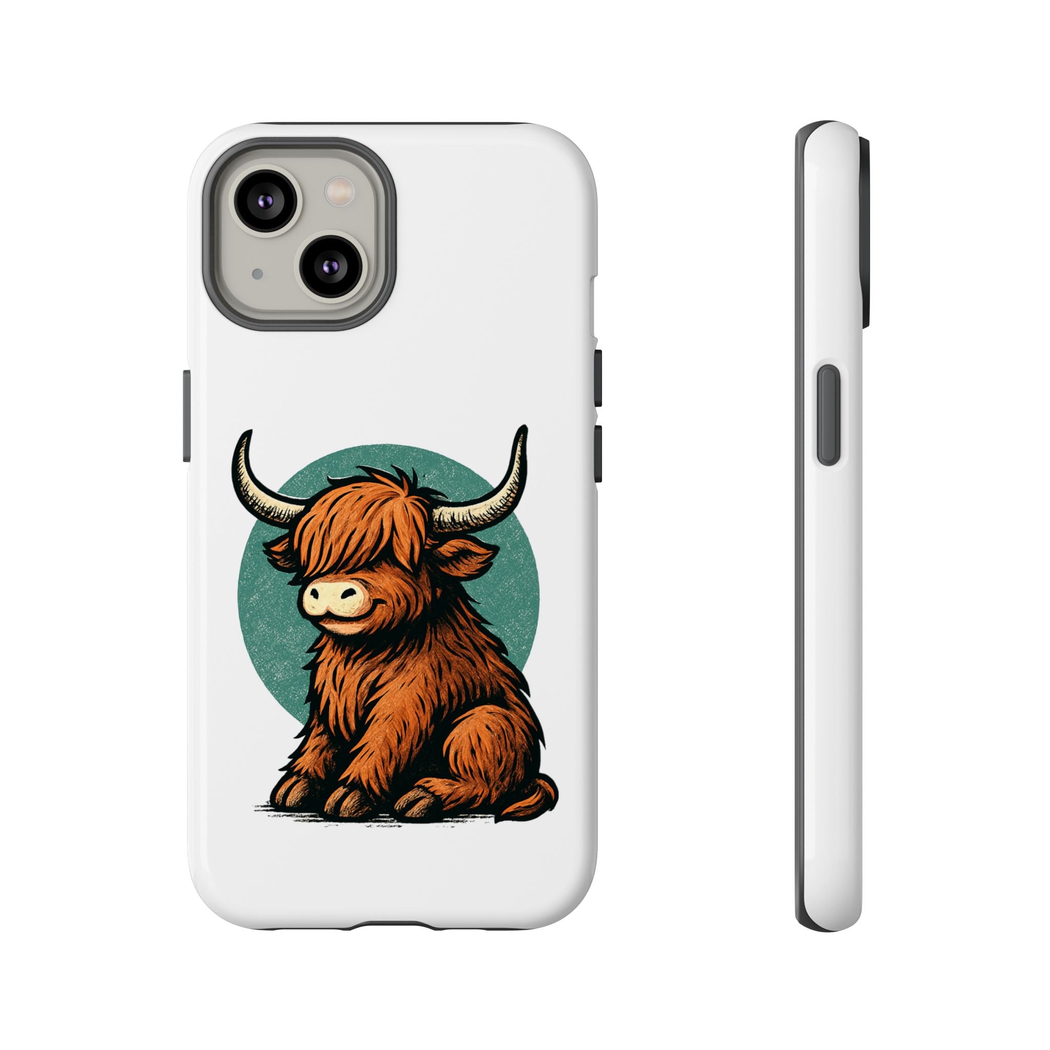 Highland Cow Tough Cases