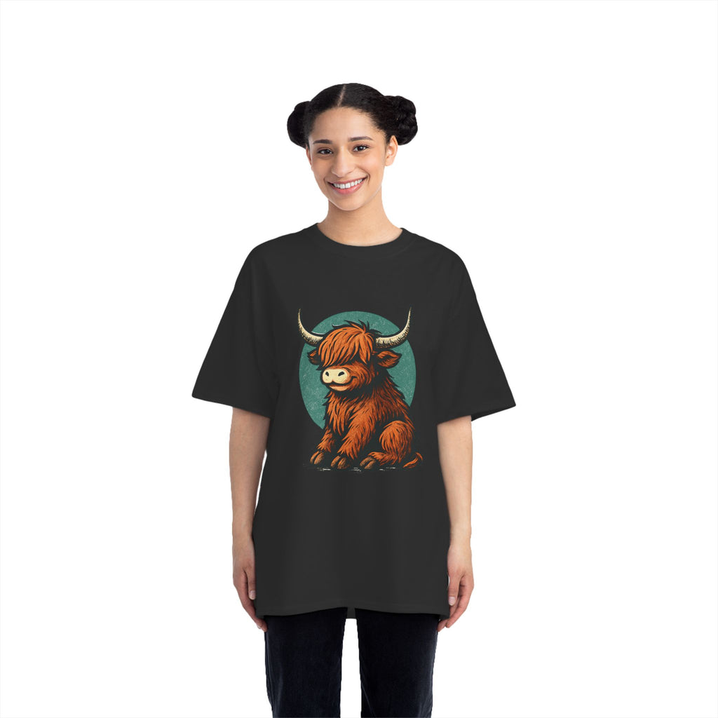 Cute Highland Cow T-Shirt, Graphic Tee
