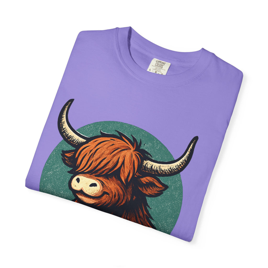 Highland Cow Sitting T-shirt