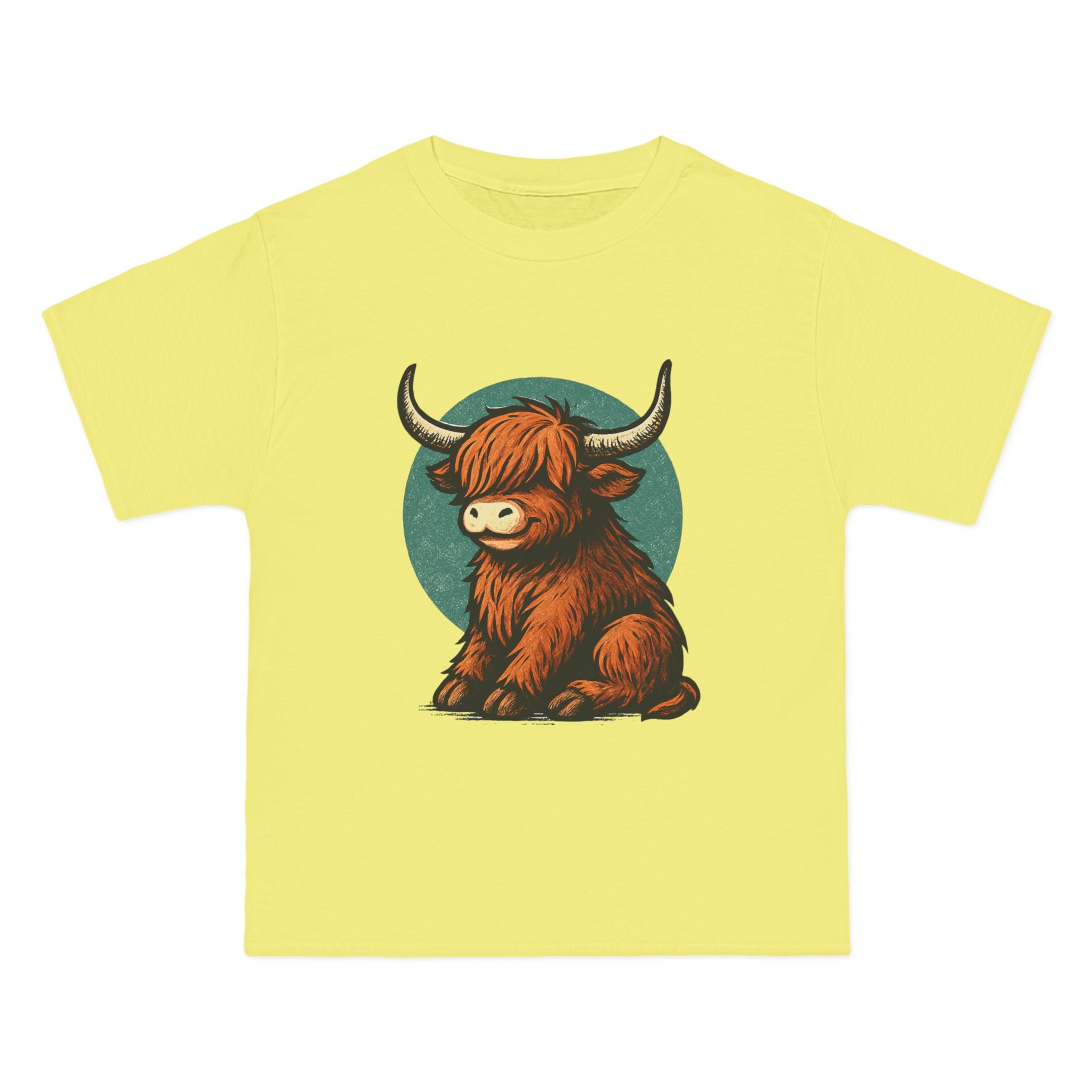 Cute Highland Cow T-Shirt, Graphic Tee