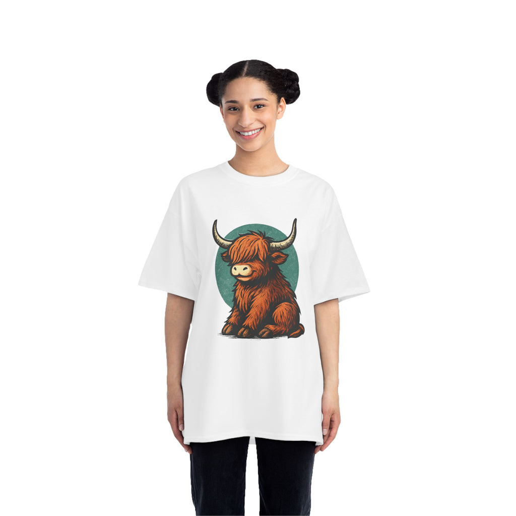 Cute Highland Cow T-Shirt, Graphic Tee