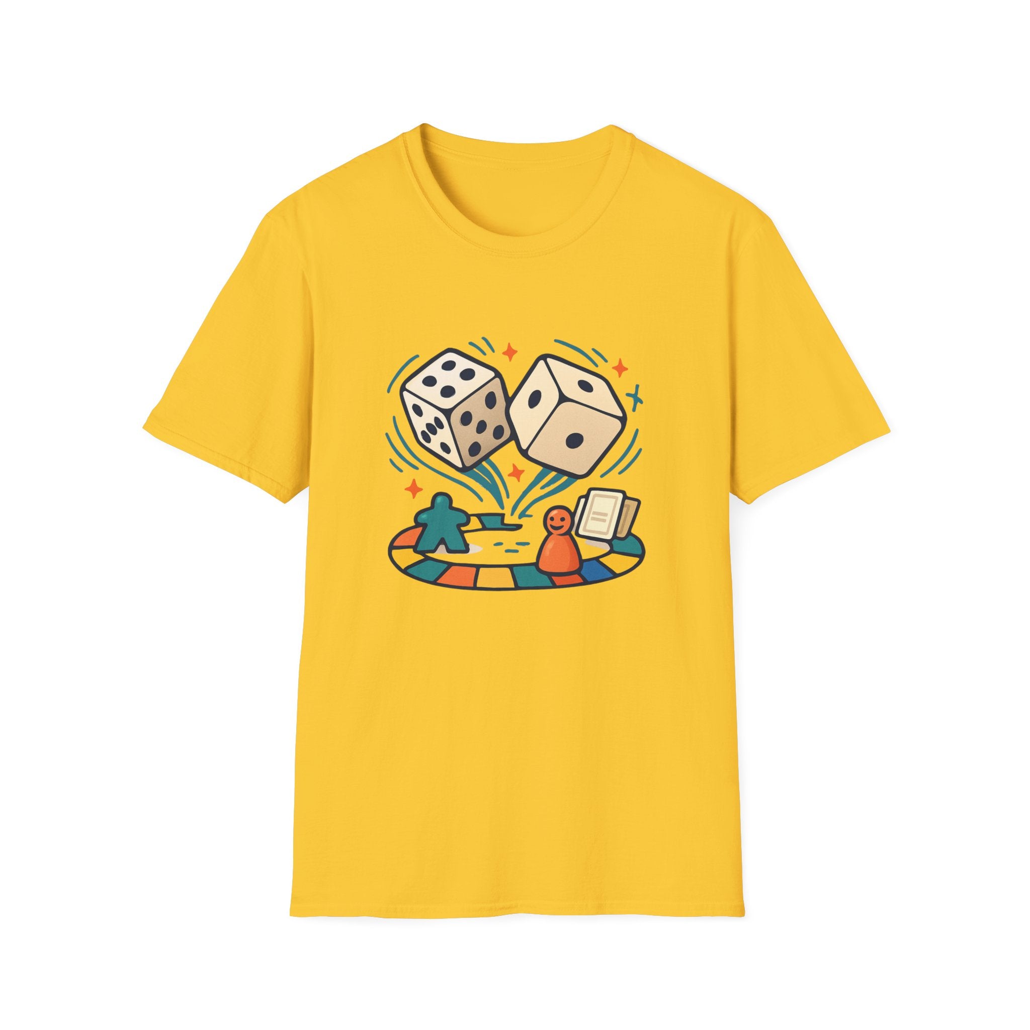 Game Night Graphic Tee | Fun Unisex T-Shirt for Board Game Lovers, Gift for Gamers, Casual Wear, Game Room Decor, Board Game Party