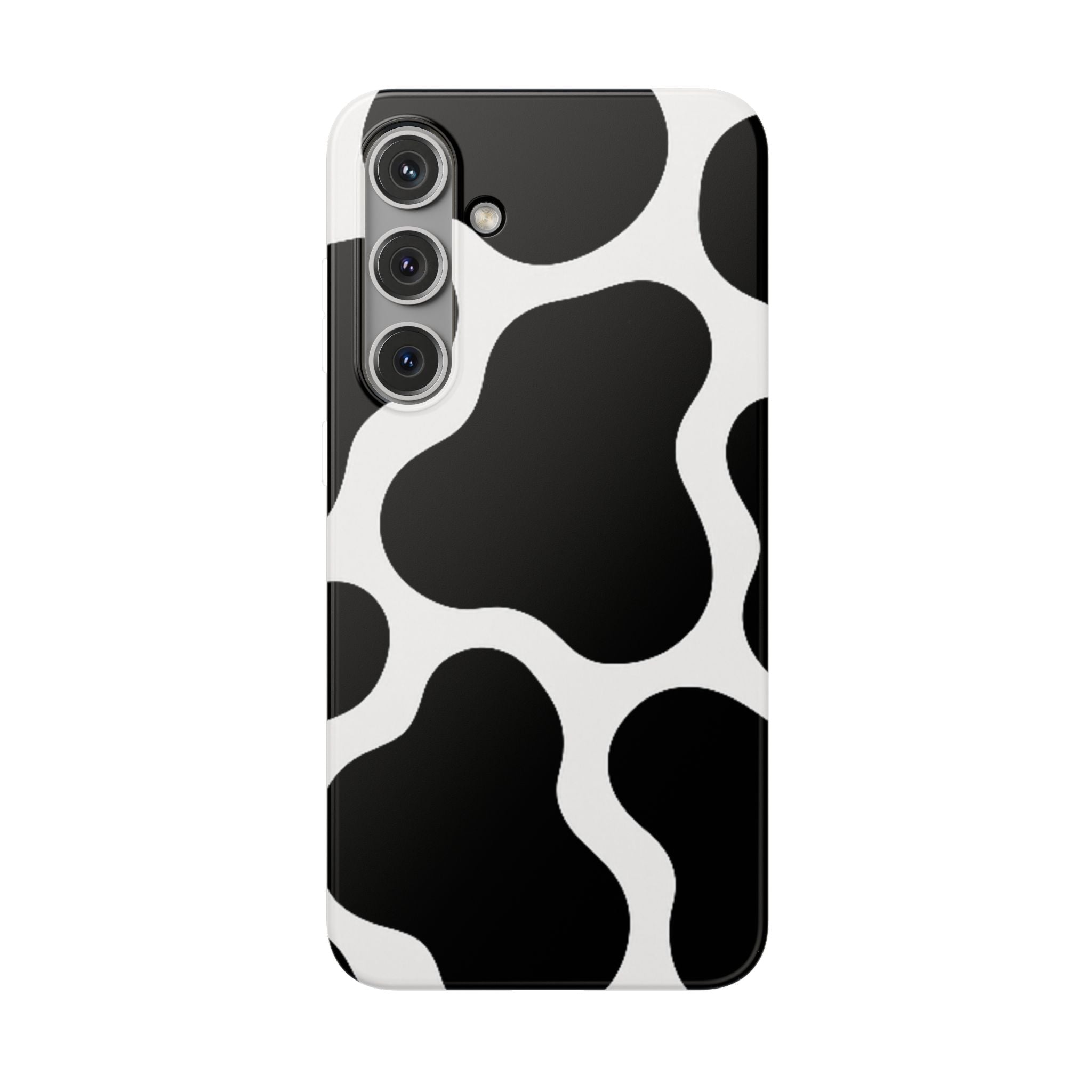 Stylish Cow Print Flexi Cases for iPhone, Trendy Phone Covers, Unique Gift for Animal Lovers, Everyday Essentials, Cute Phone Accessories